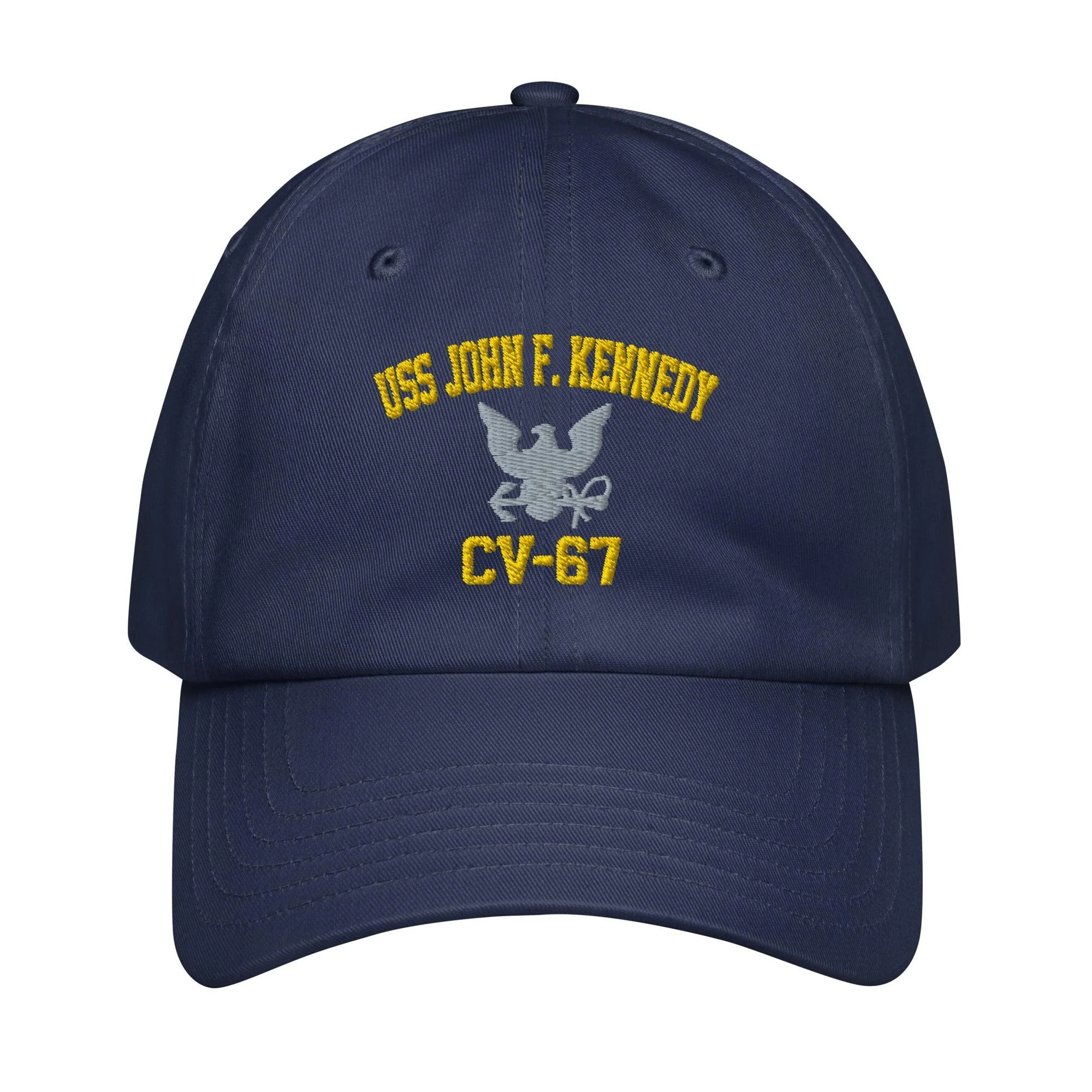 USS John F. Kennedy (CV-67) Embroidered Under Armour® Dad Hat - Image 5