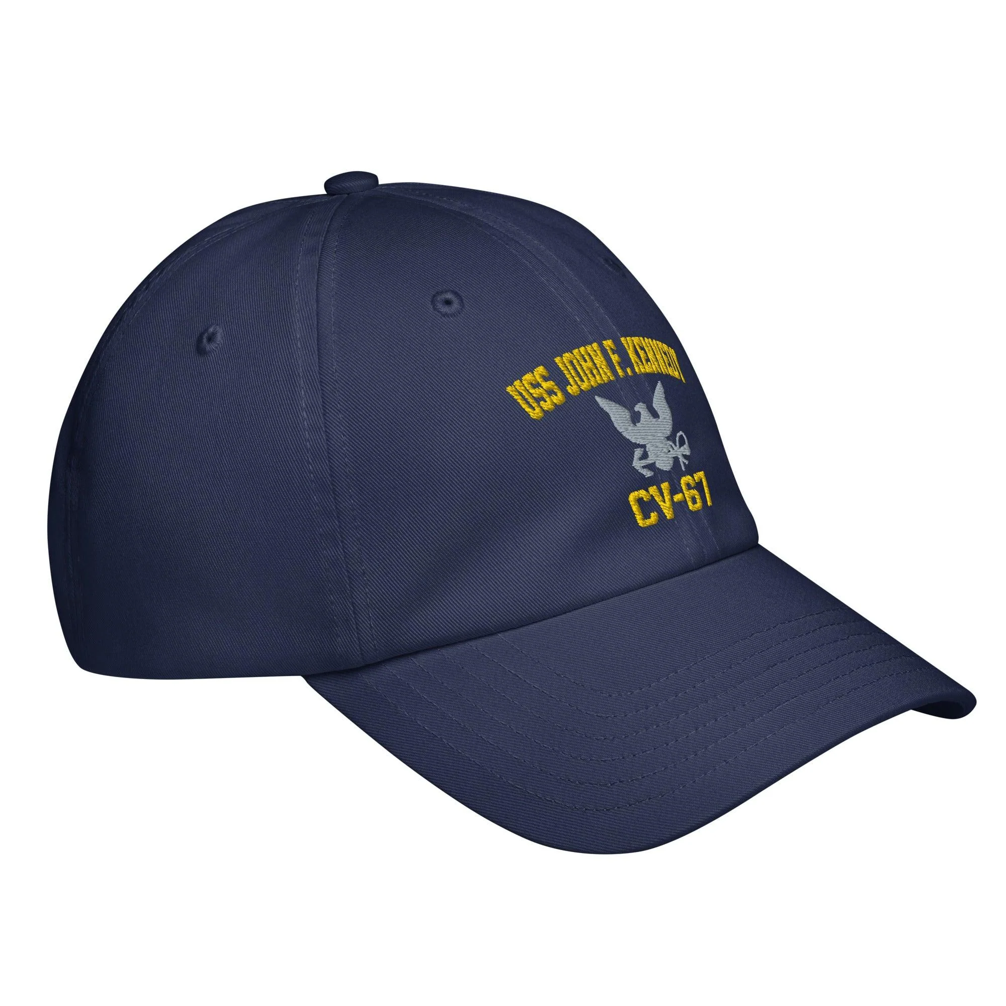 USS John F. Kennedy (CV-67) Embroidered Under Armour® Dad Hat - Image 7