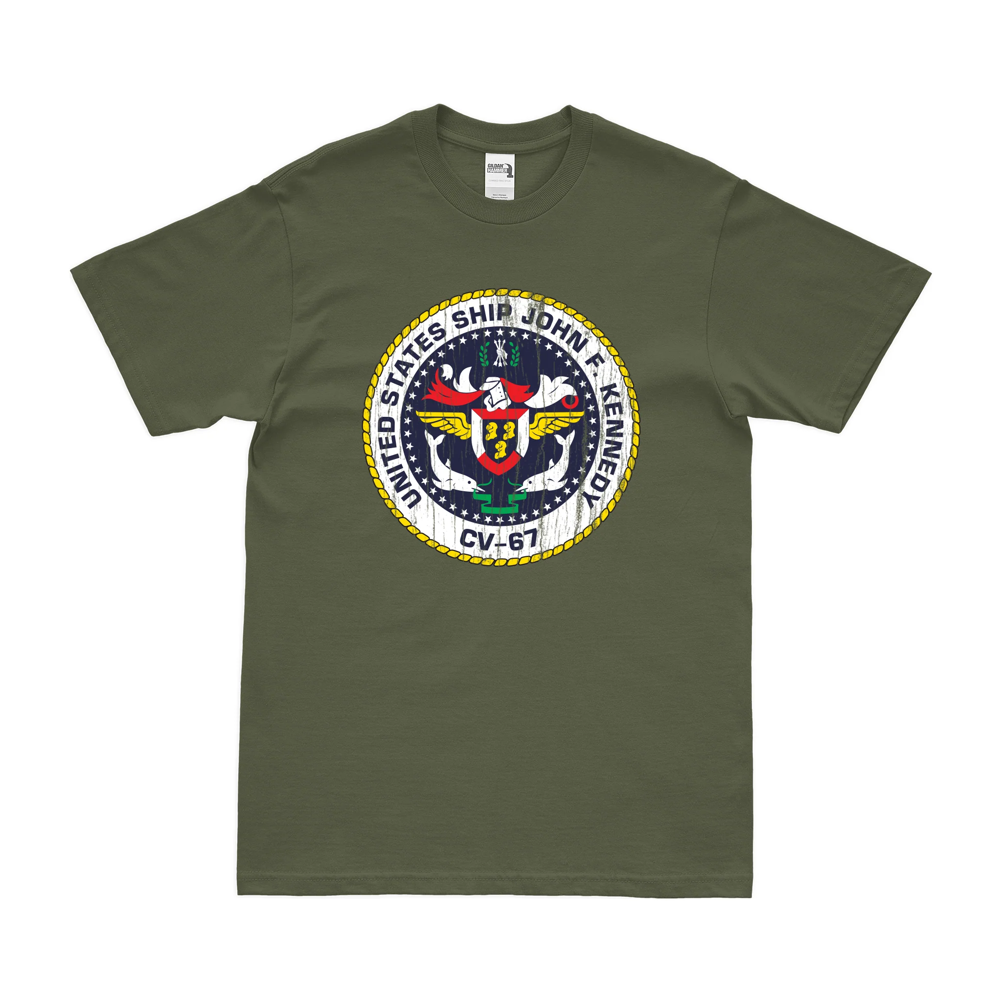 USS John F. Kennedy (CV-67) T-Shirt - Image 4