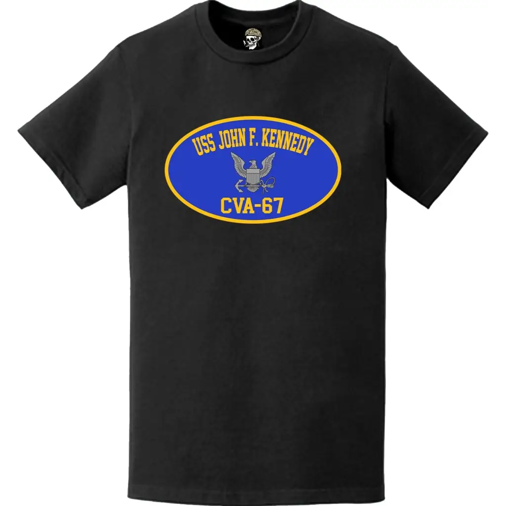 USS John F. Kennedy (CVA-67) Aircraft Carrier T-Shirt