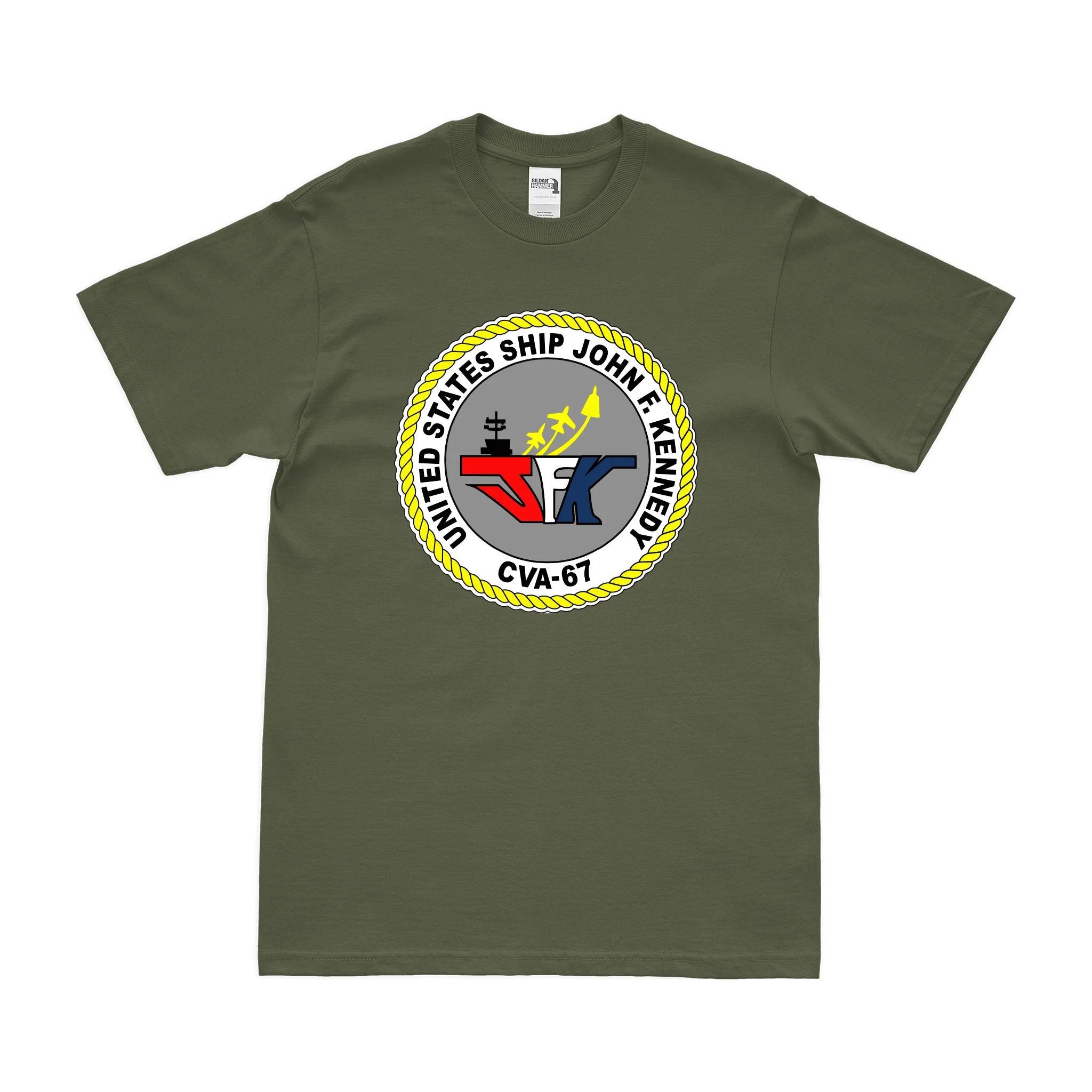 USS John F. Kennedy (CVA-67) T-Shirt - Image 2