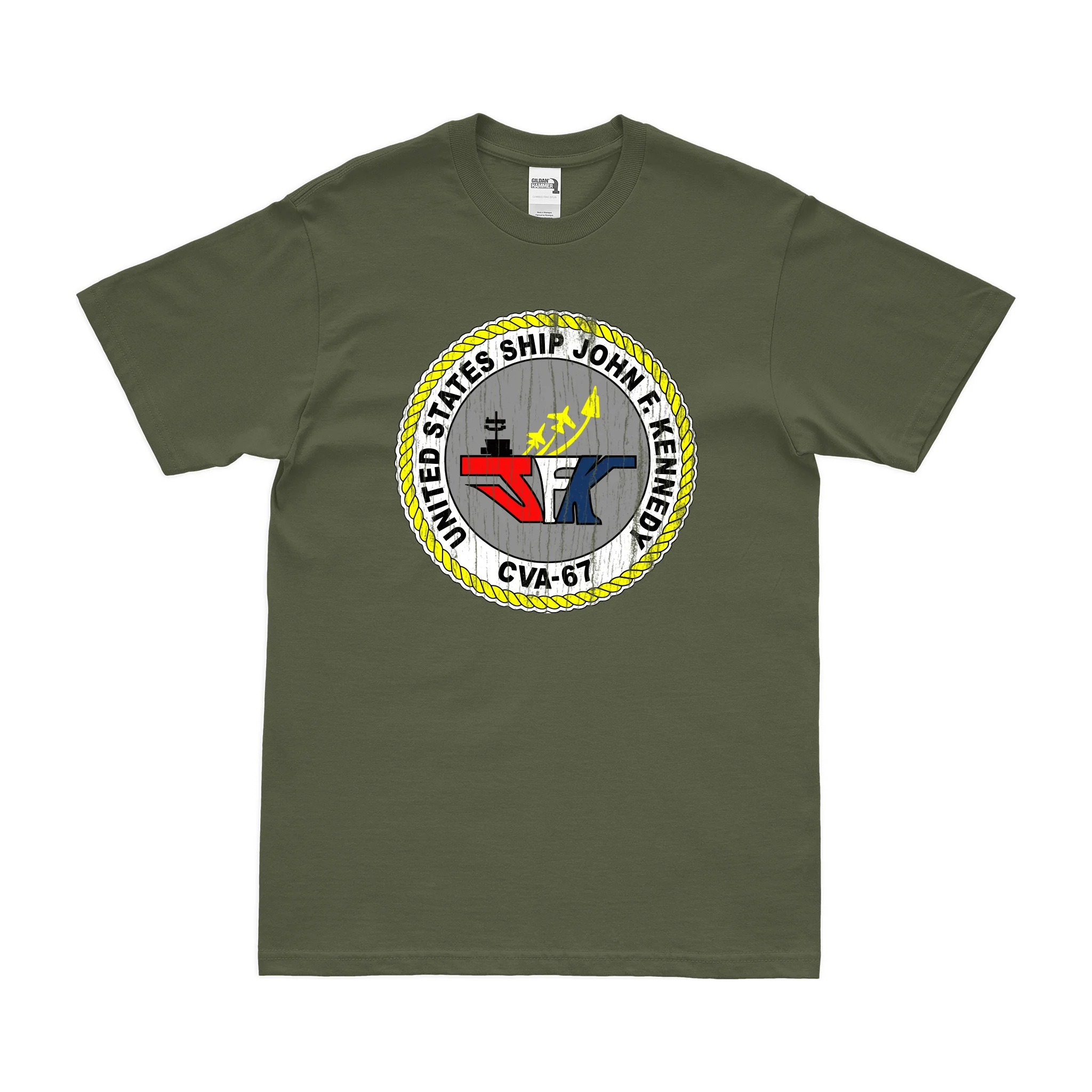 USS John F. Kennedy (CVA-67) T-Shirt - Image 4