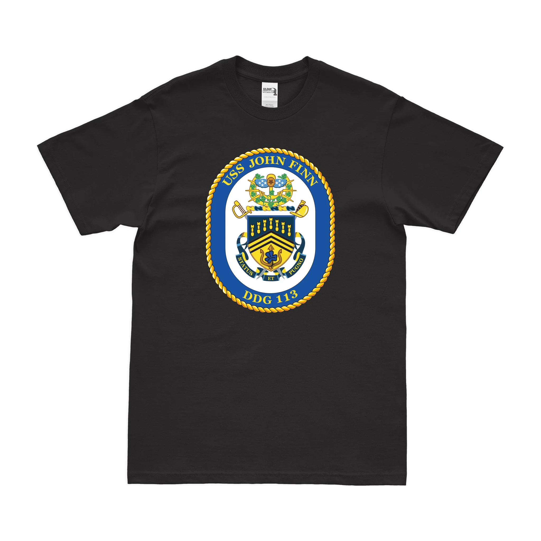USS John Finn (DDG-113) Logo Emblem T-Shirt