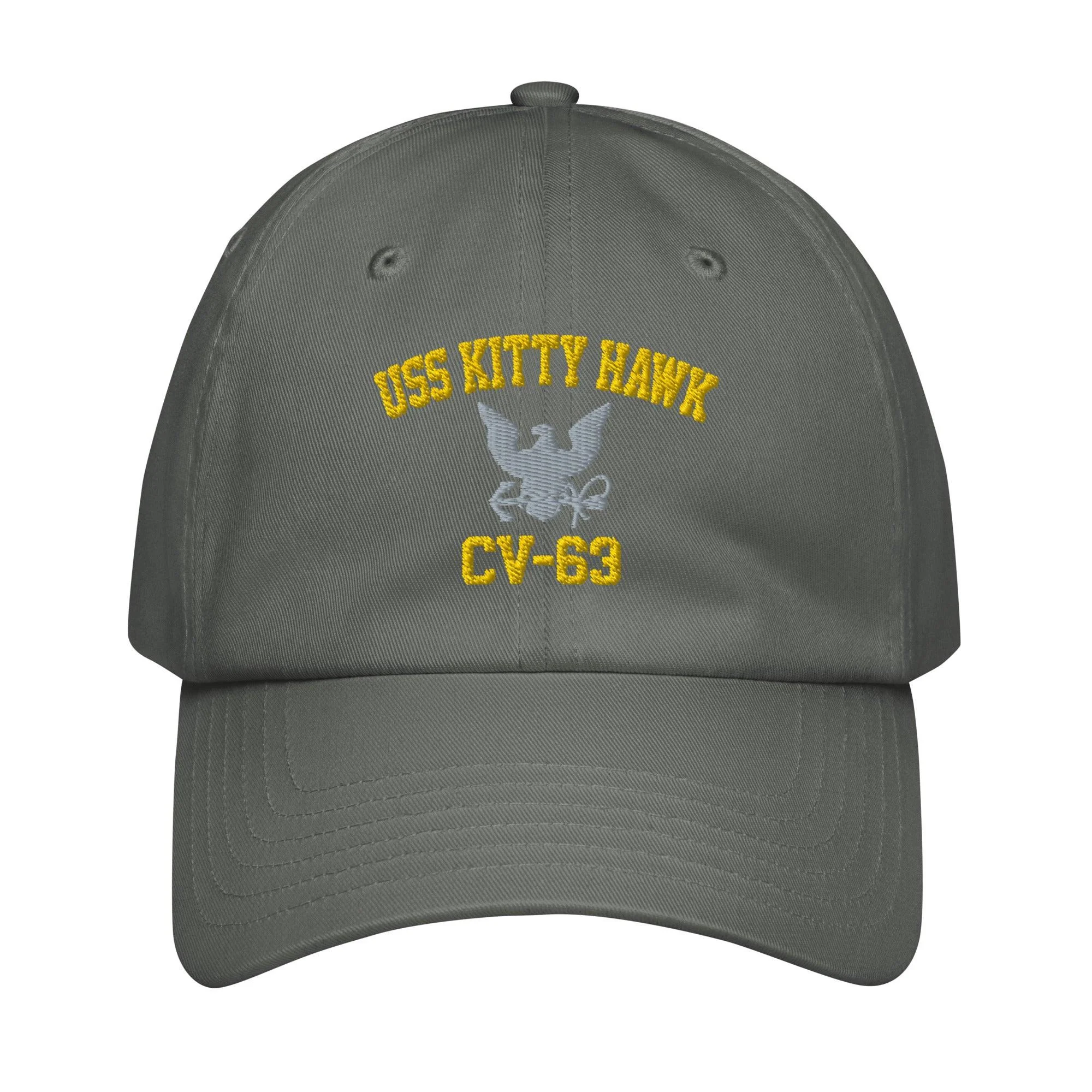 USS Kitty Hawk (CV-63) Embroidered Under Armour® Dad Hat - Image 13