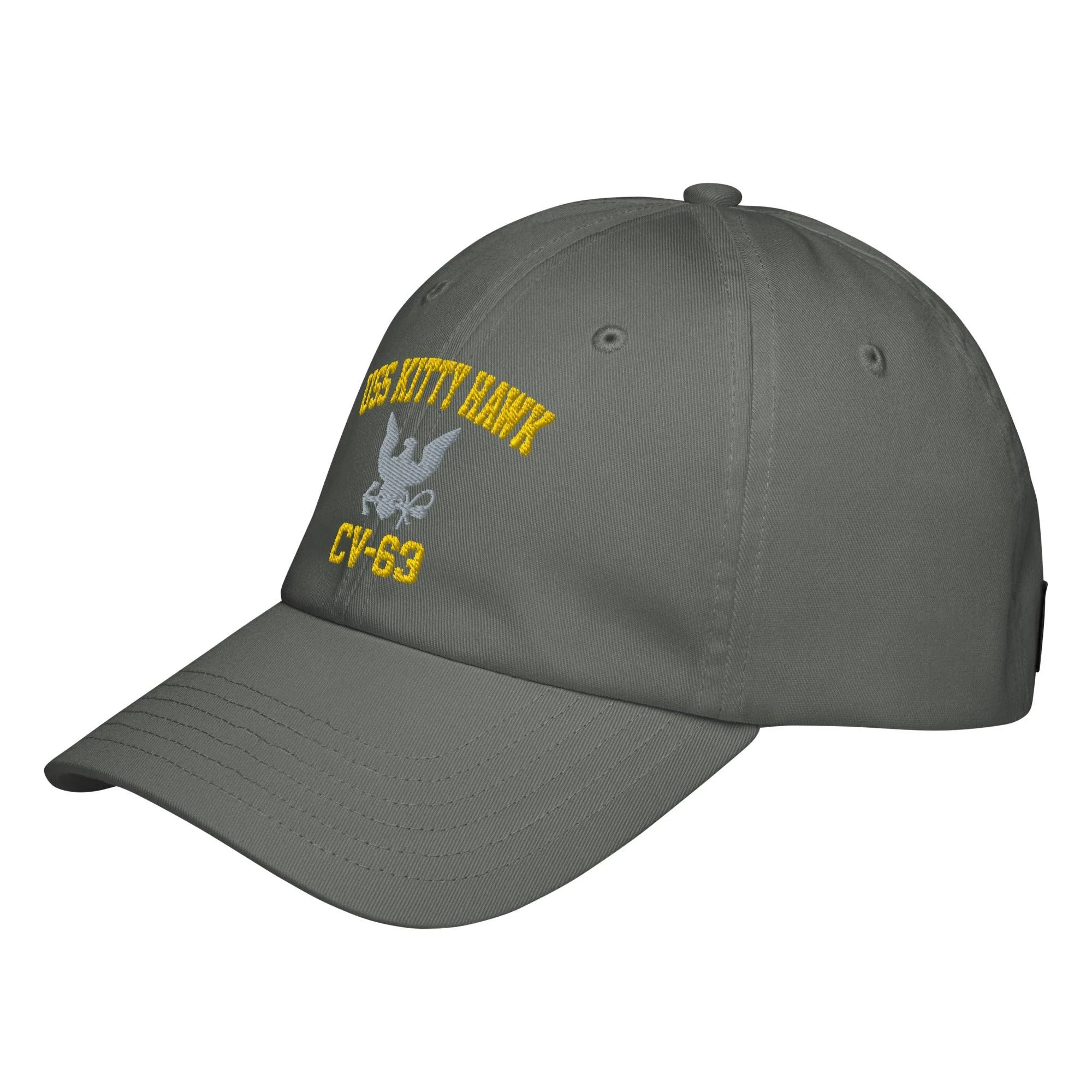 USS Kitty Hawk (CV-63) Embroidered Under Armour® Dad Hat - Image 14
