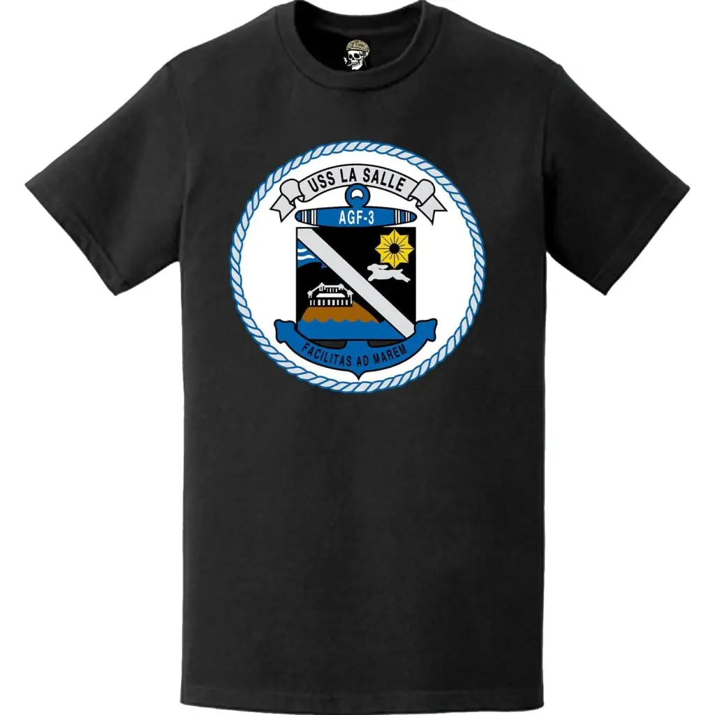 USS La Salle (LPD-3) Logo Emblem T-Shirt