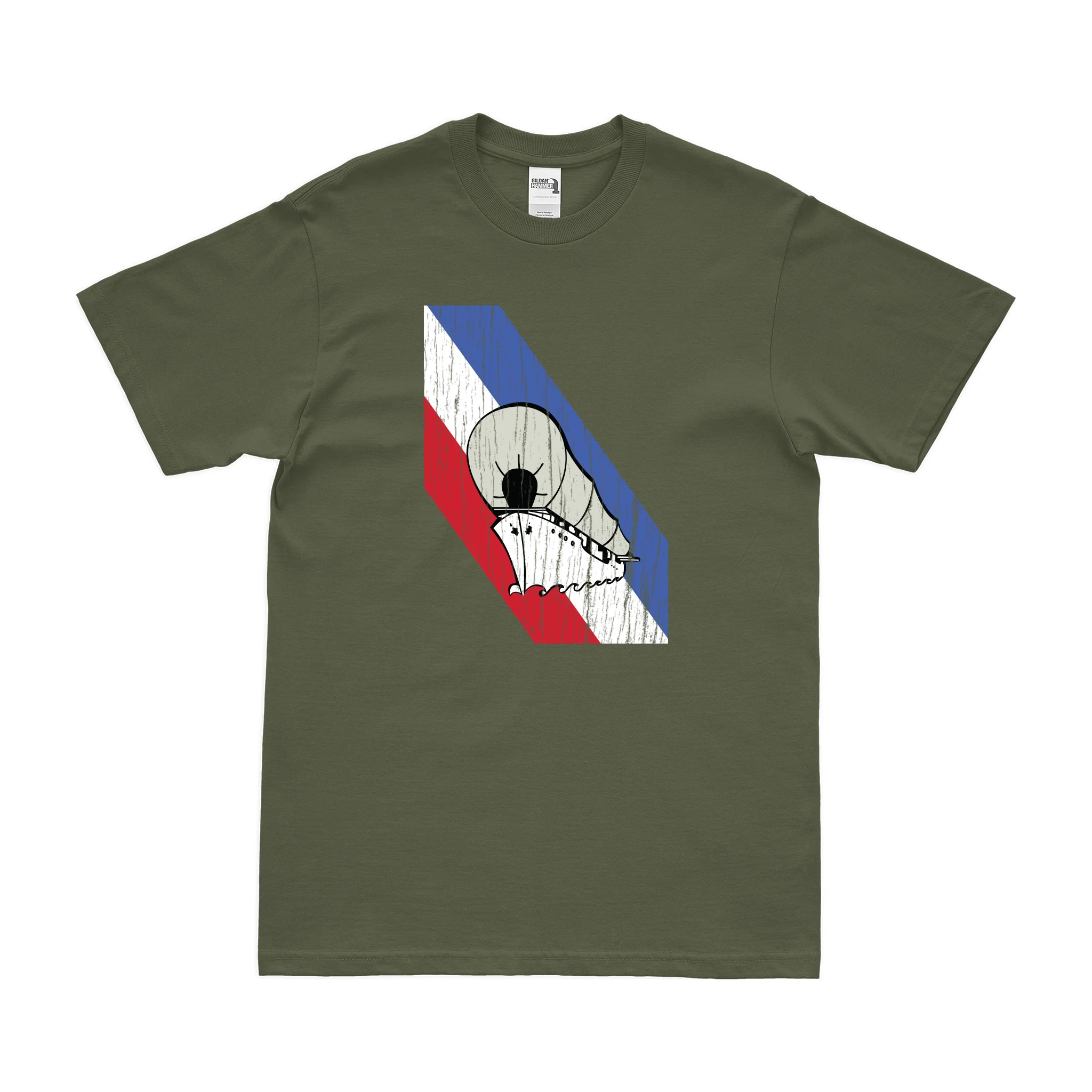 USS Langley (CV-1) T-Shirt - Image 4