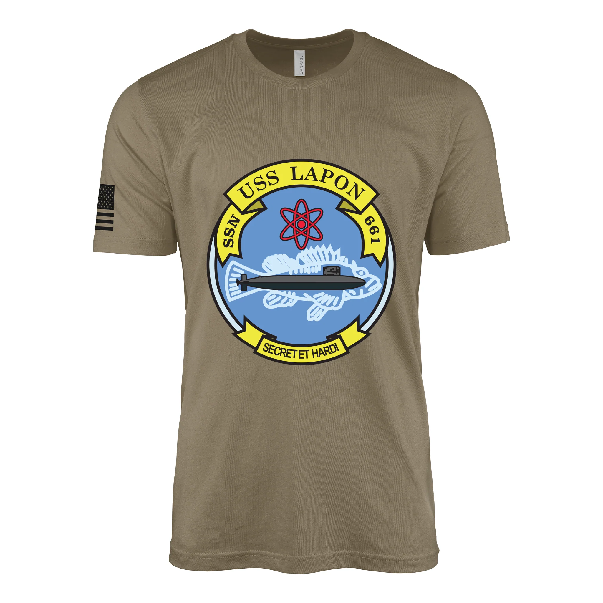USS Lapon (SSN-661) Submarine T-Shirt