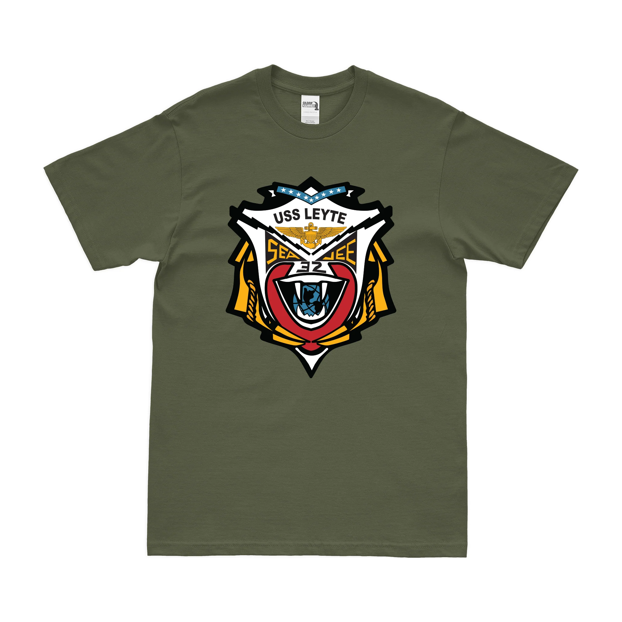 USS Leyte (CV-32) T-Shirt - Image 2