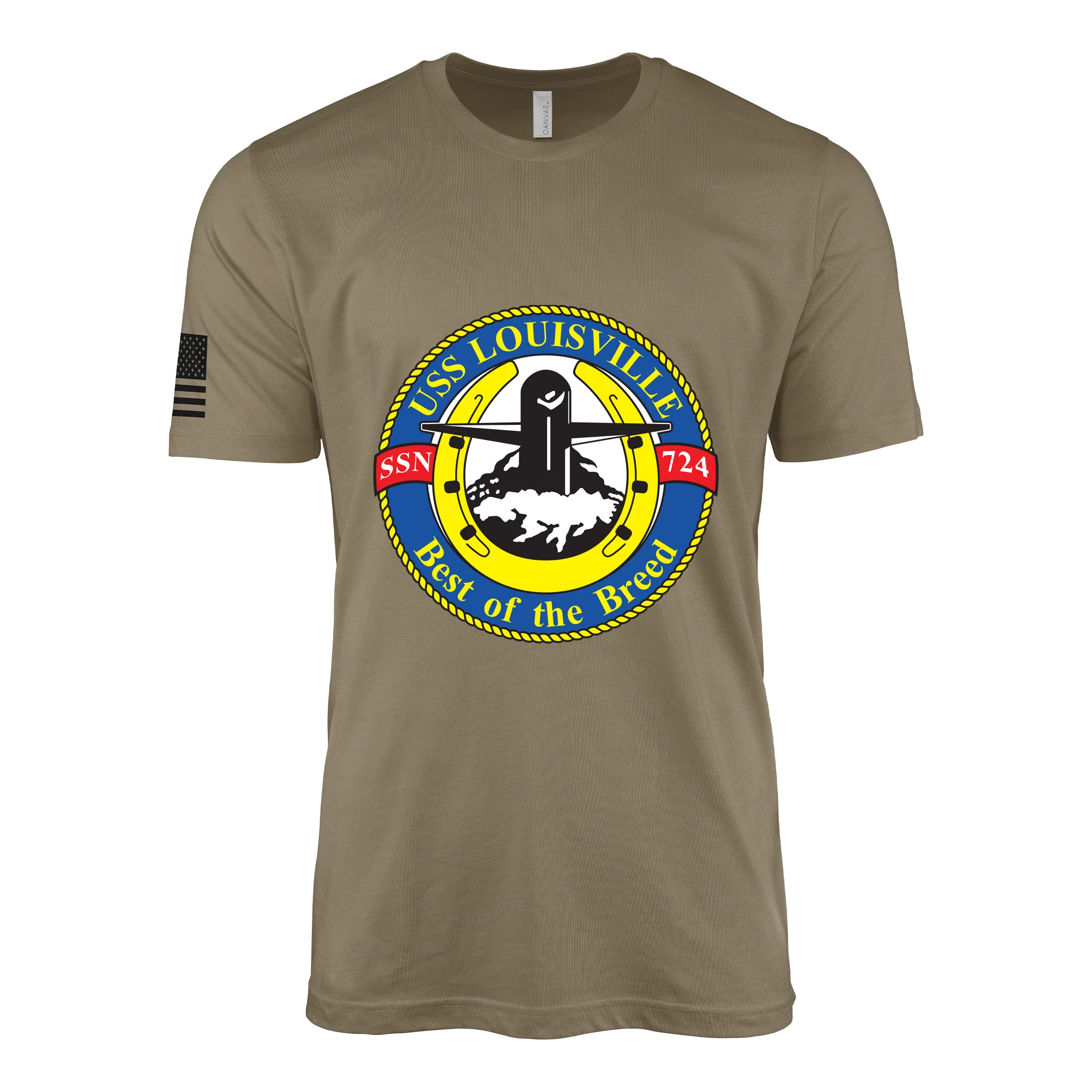 USS Louisville (SSN-724) Submarine T-Shirt