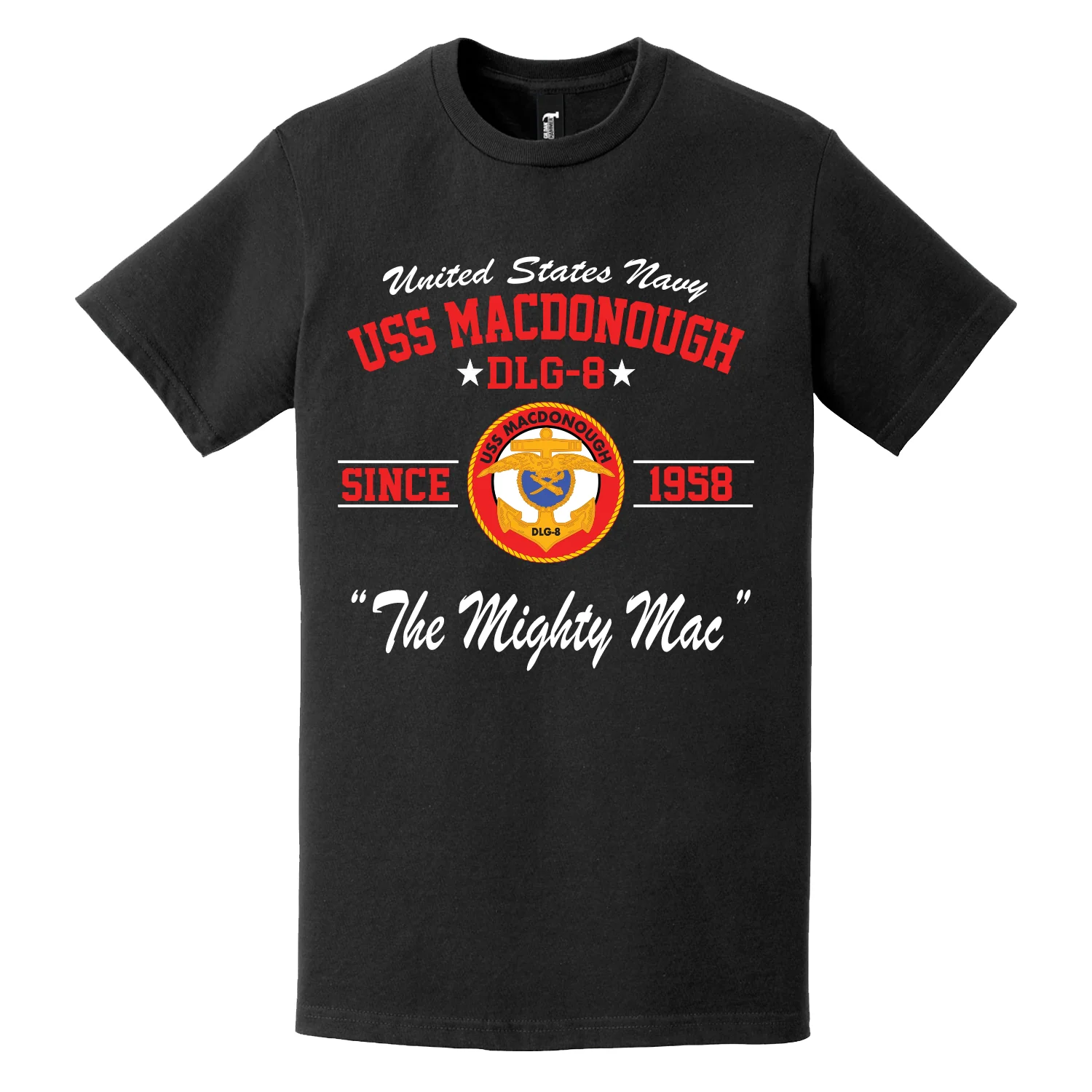 USS Macdonough (DLG-8) Since 1958 Legacy T-Shirt
