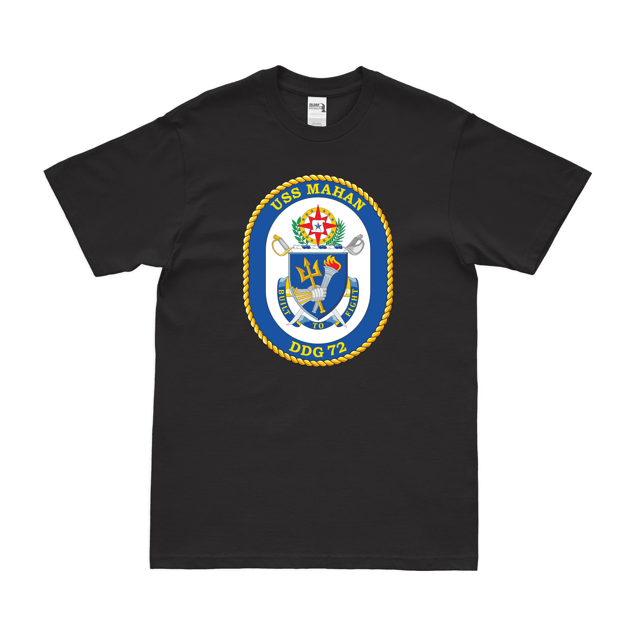 USS Mahan (DDG-72) Logo Emblem T-Shirt