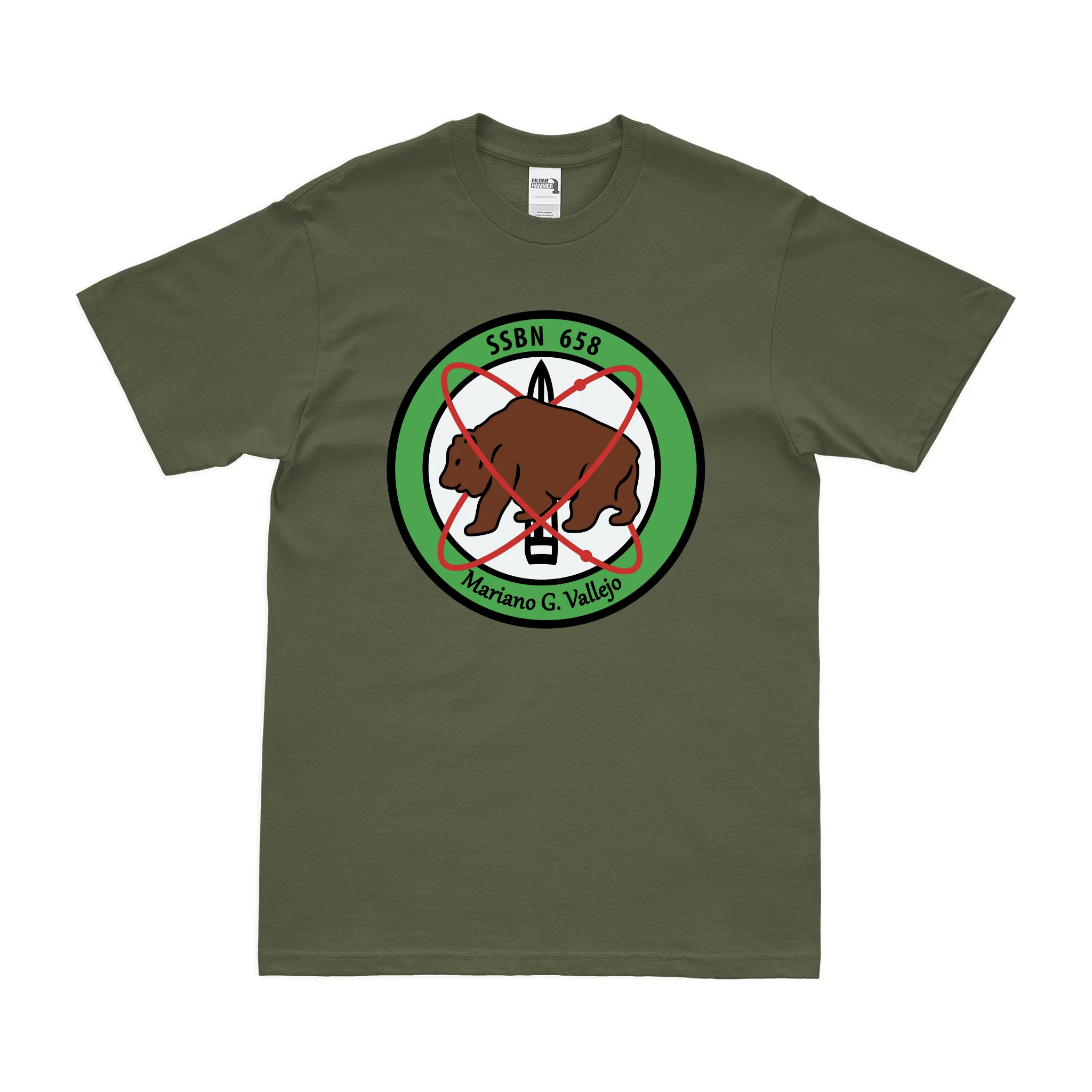 USS Maine (SSBN-741) Ballistic-Missile Submarine T-Shirt - Image 6