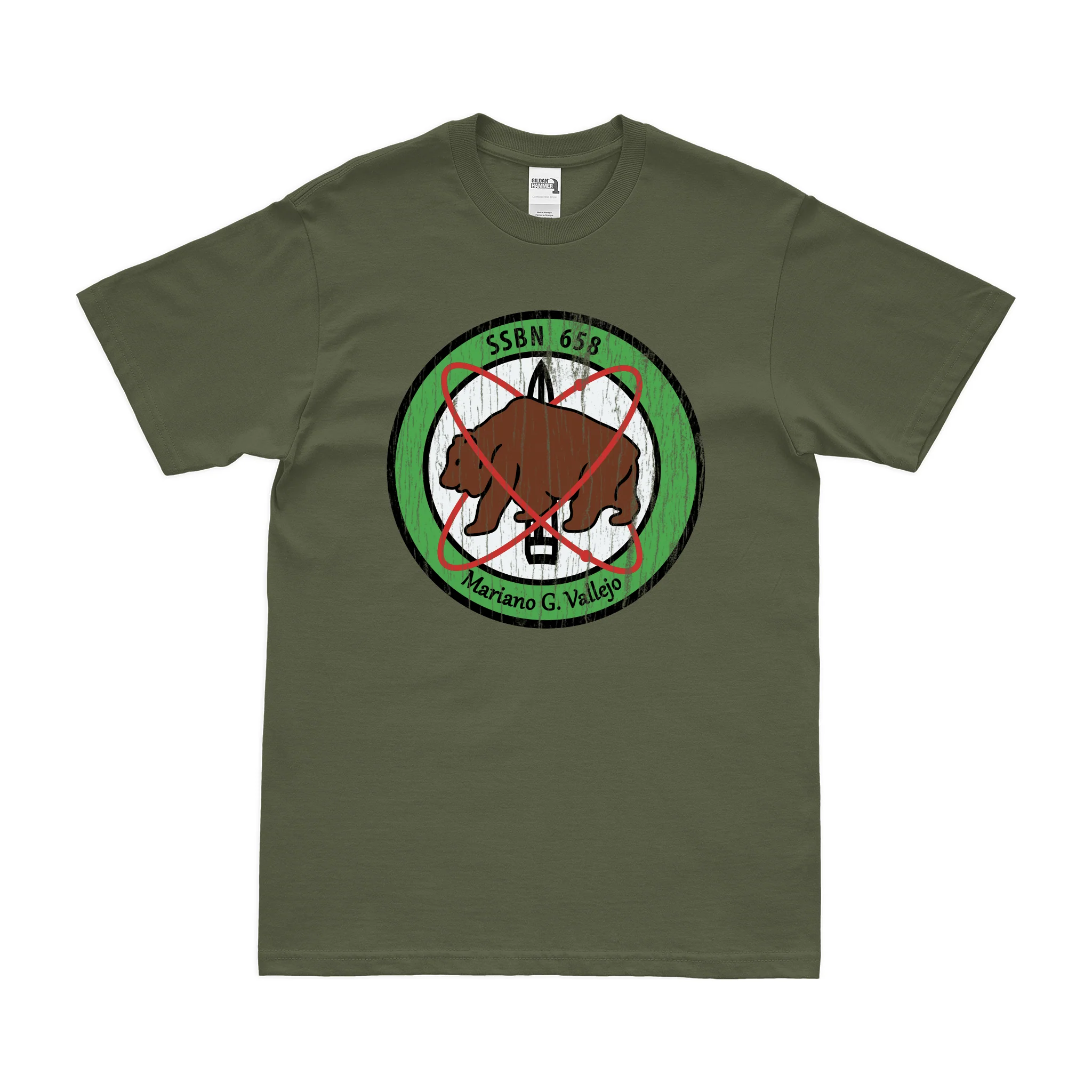 USS Maine (SSBN-741) Ballistic-Missile Submarine T-Shirt - Image 8
