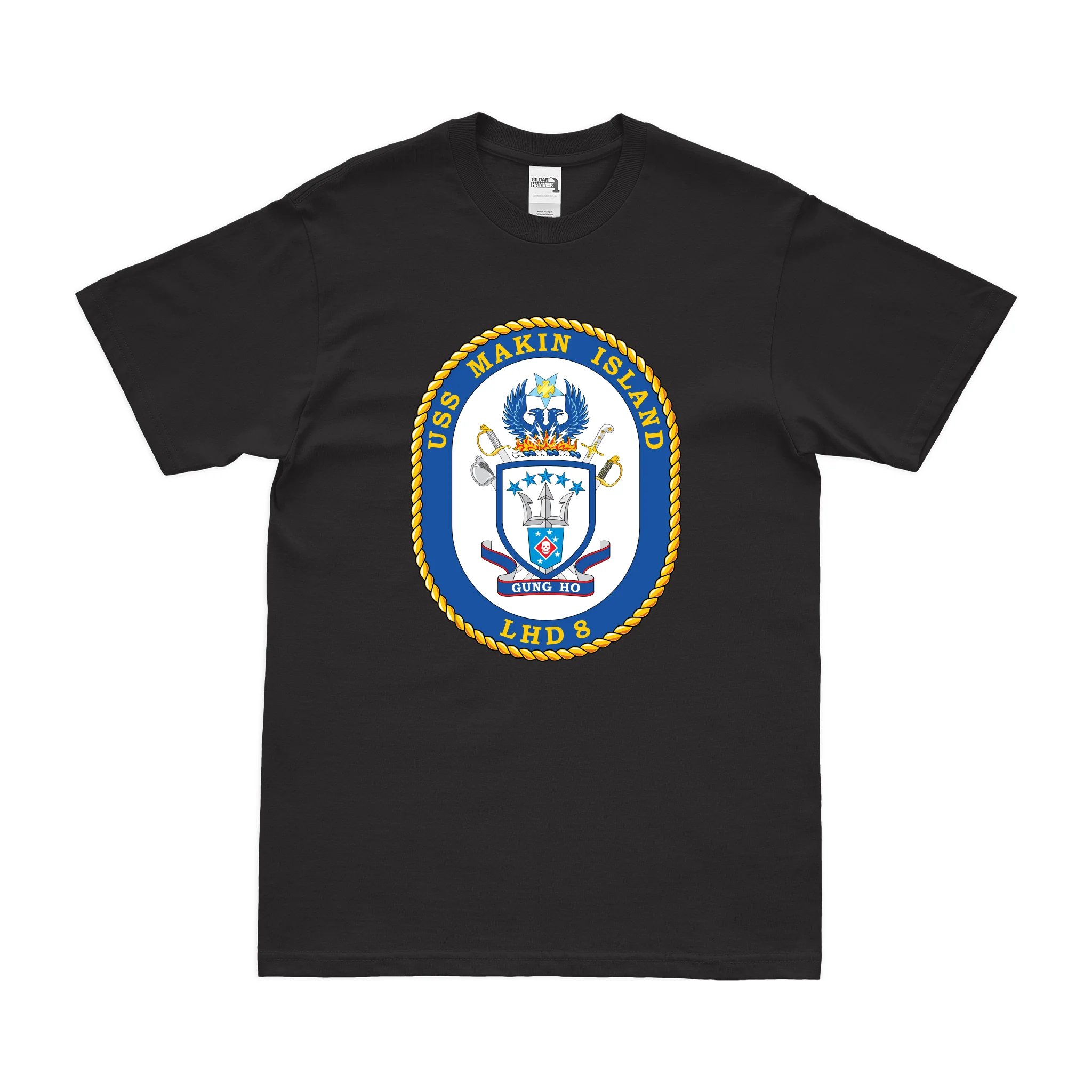 USS Makin Island (LHD-8) Emblem T-Shirt