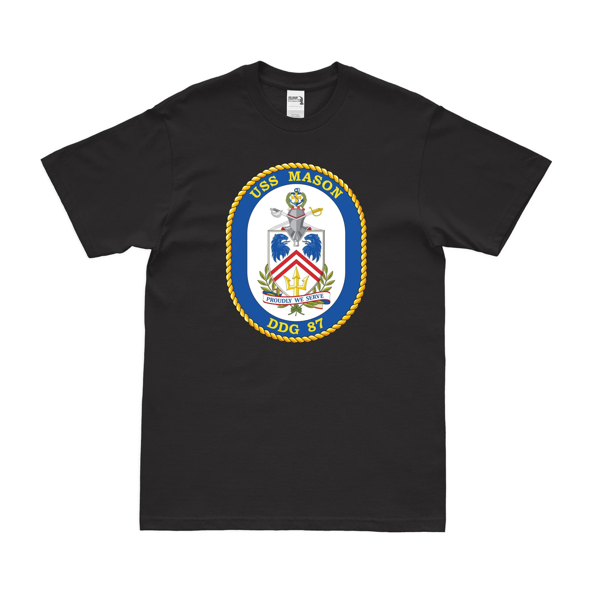 USS Mason (DDG-87) Logo Emblem T-Shirt