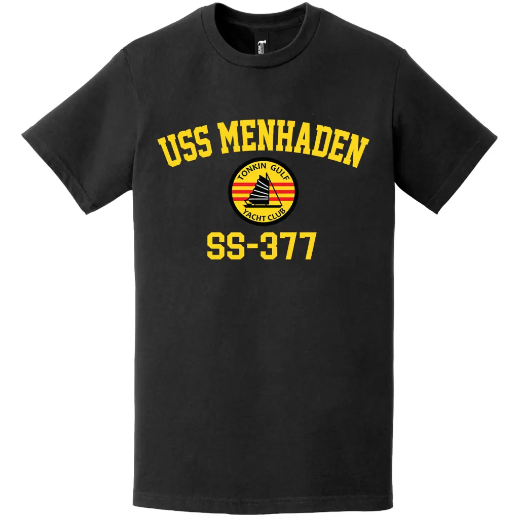 USS Menhaden (SS-377) Tonkin Gulf Yacht Club T-Shirt