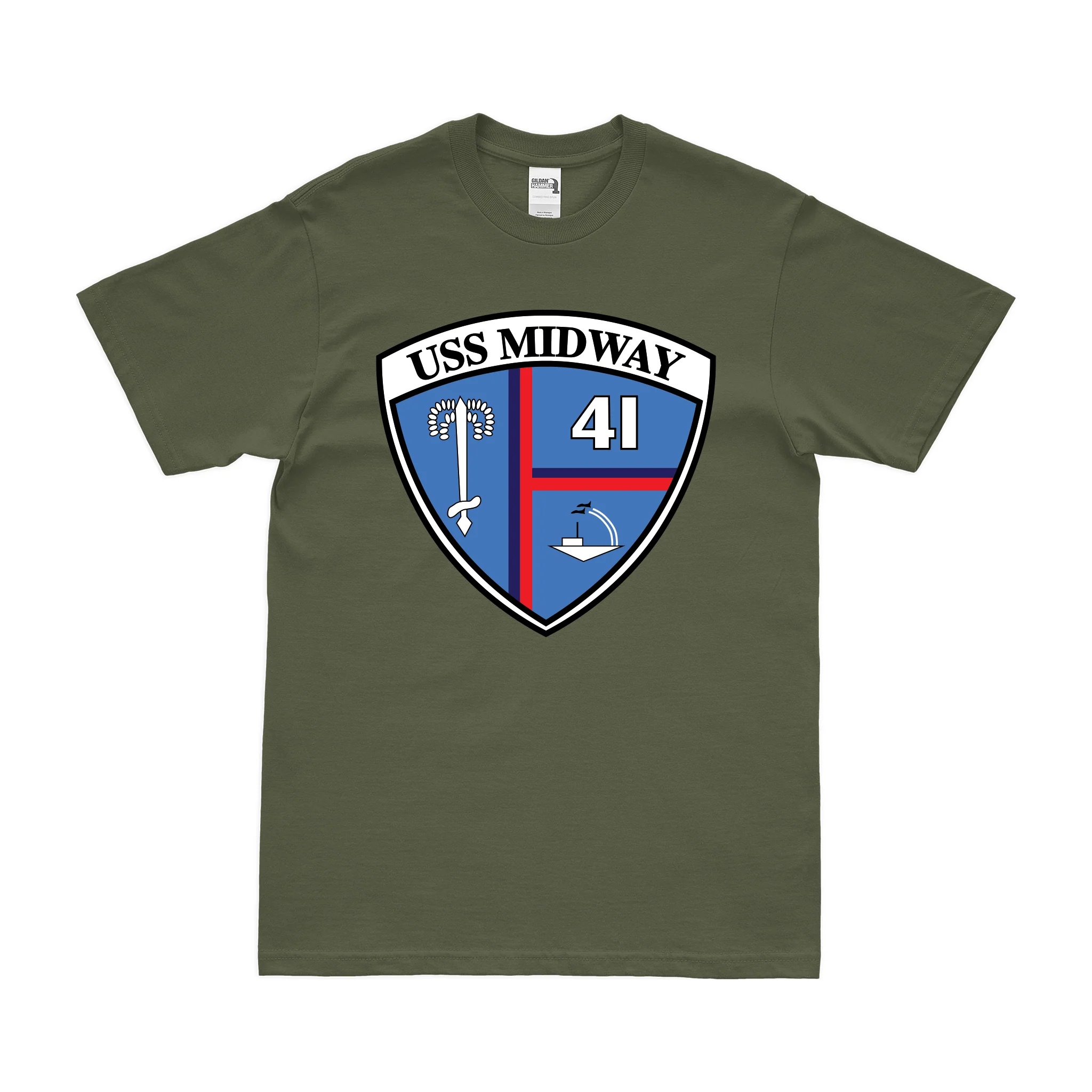 USS Midway (CV-41) T-Shirt - Image 2