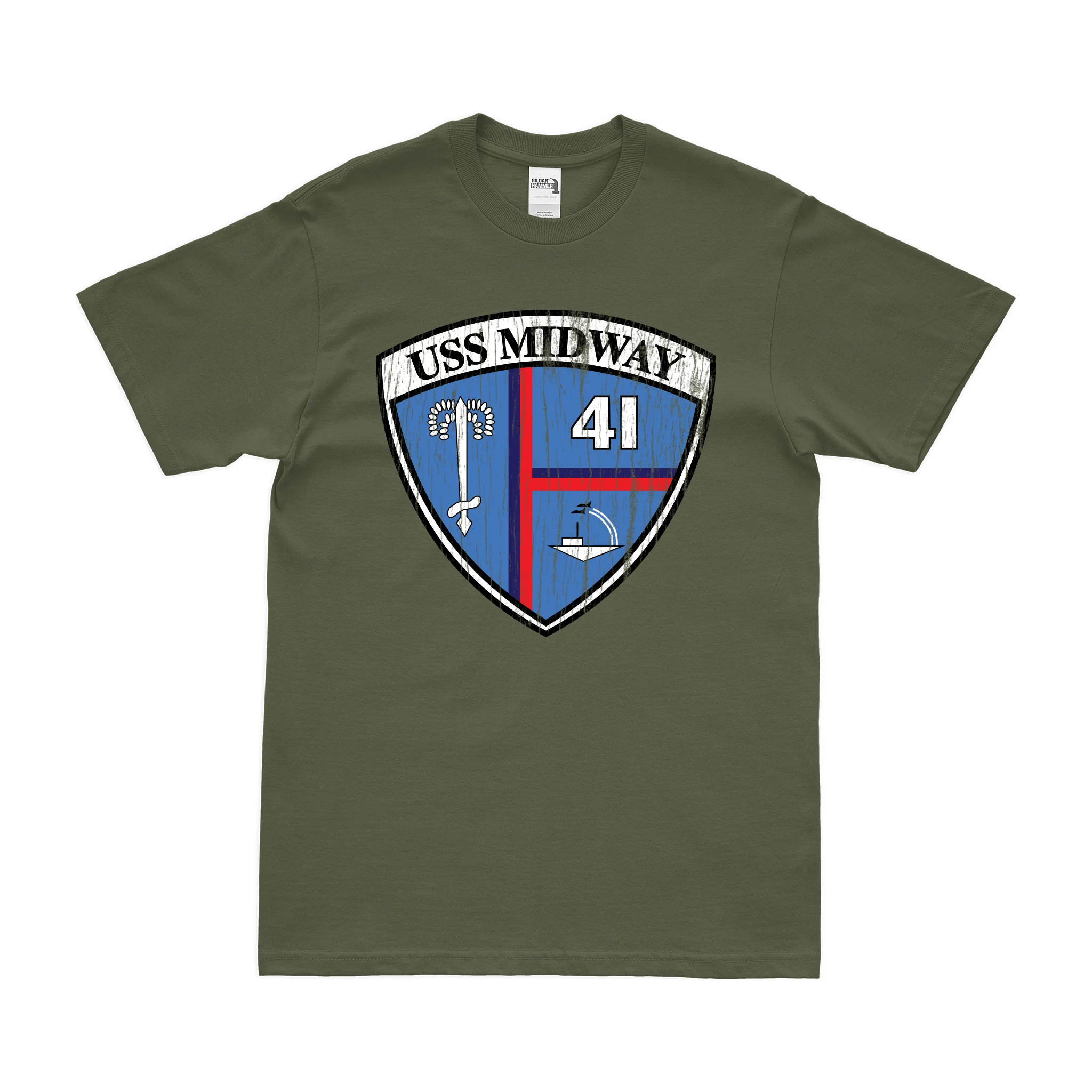 USS Midway (CV-41) T-Shirt - Image 4