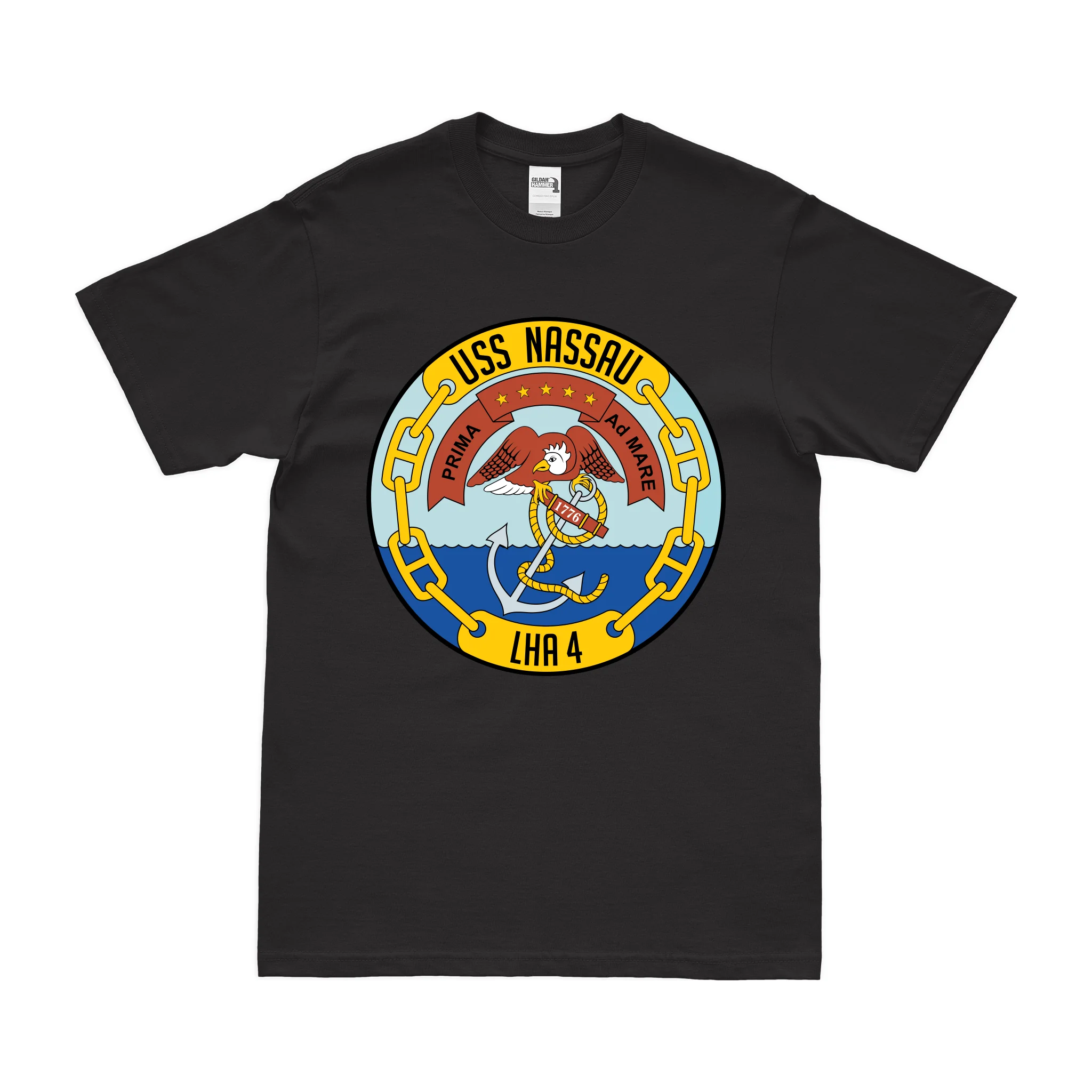 USS Nassau (LHA-4) Emblem T-Shirt
