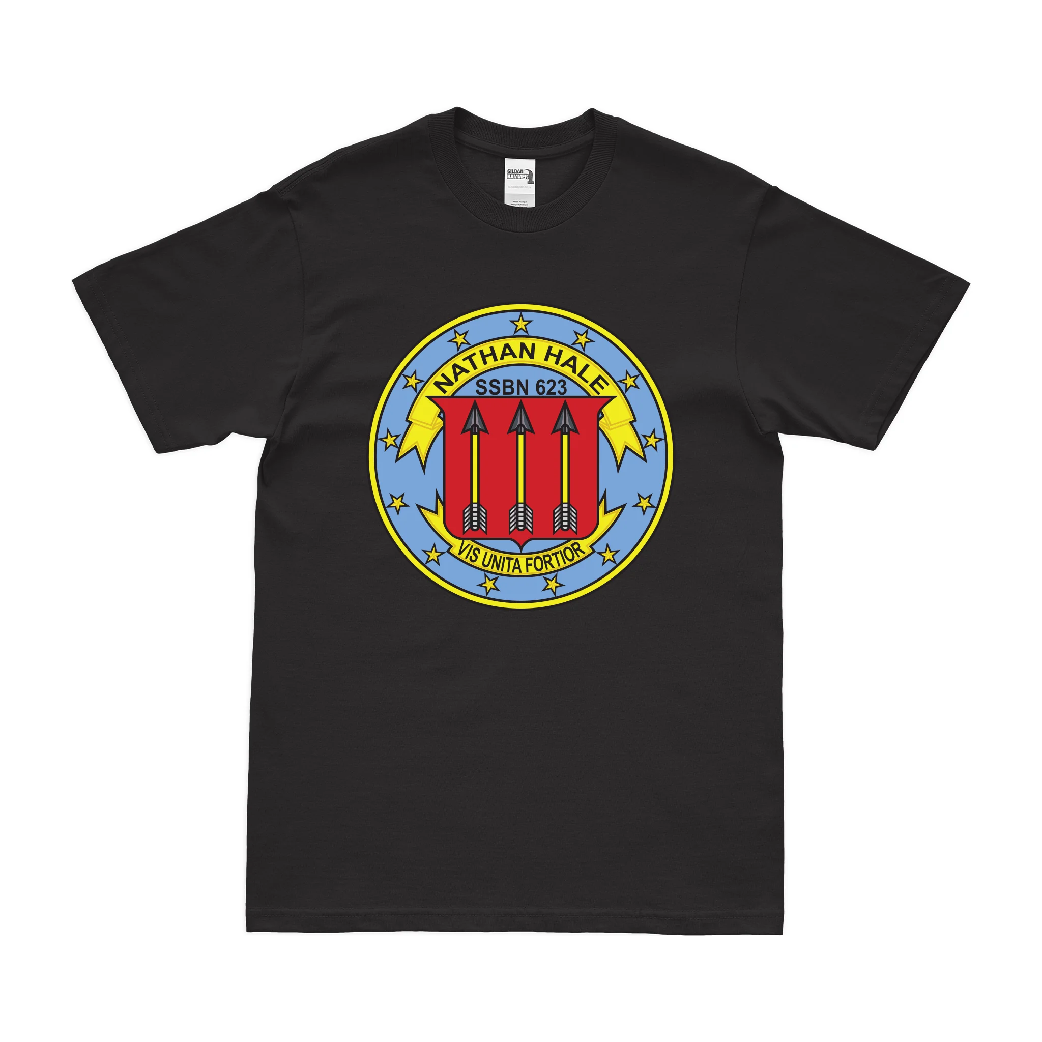 USS Nathan Hale (SSBN-623) Ballistic-Missile Submarine T-Shirt