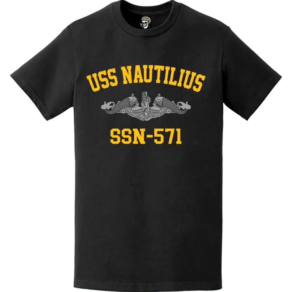 USS Nautilius (SSN-571) Submarine T-Shirt
