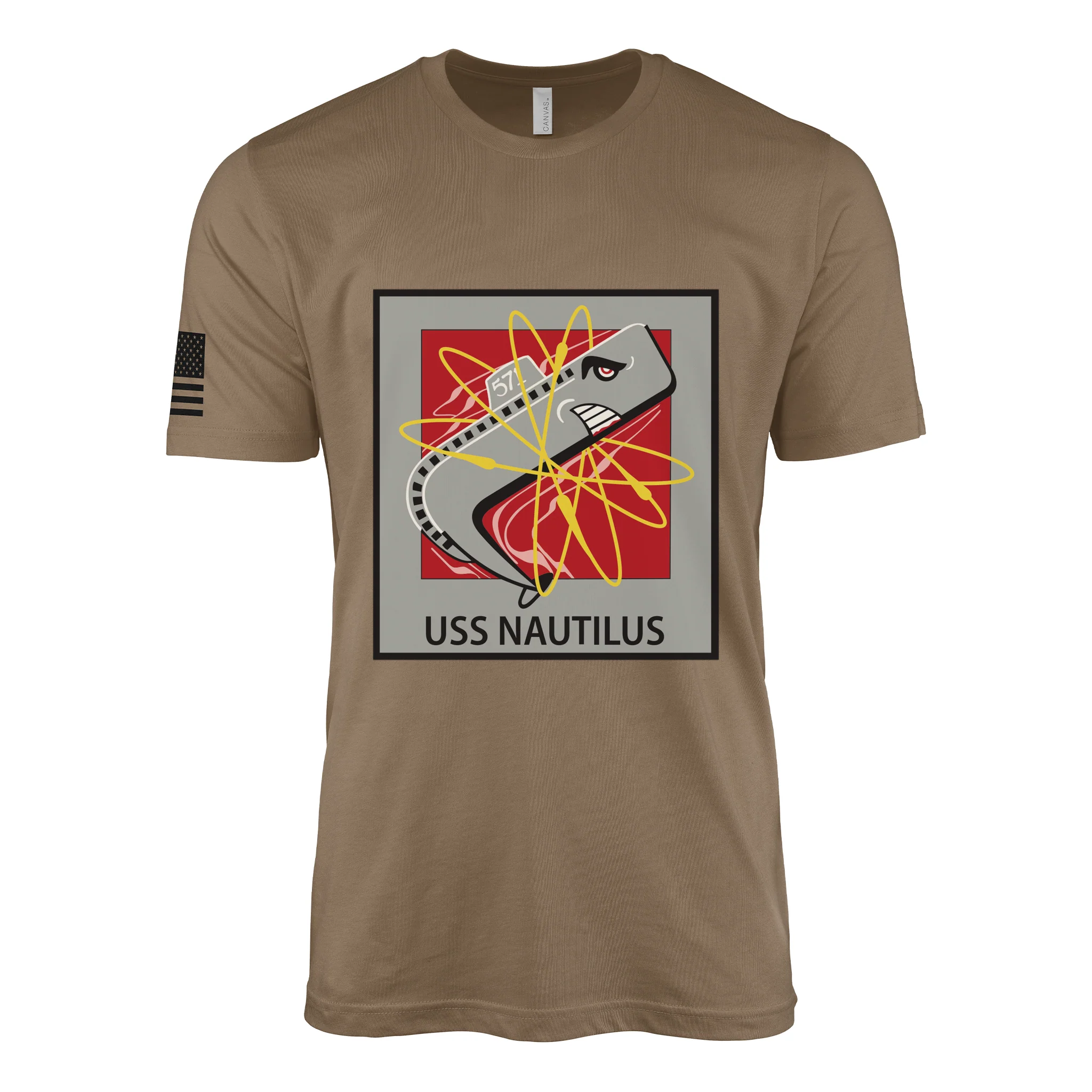 USS Nautilus (SSN-571) Submarine T-Shirt - Image 2