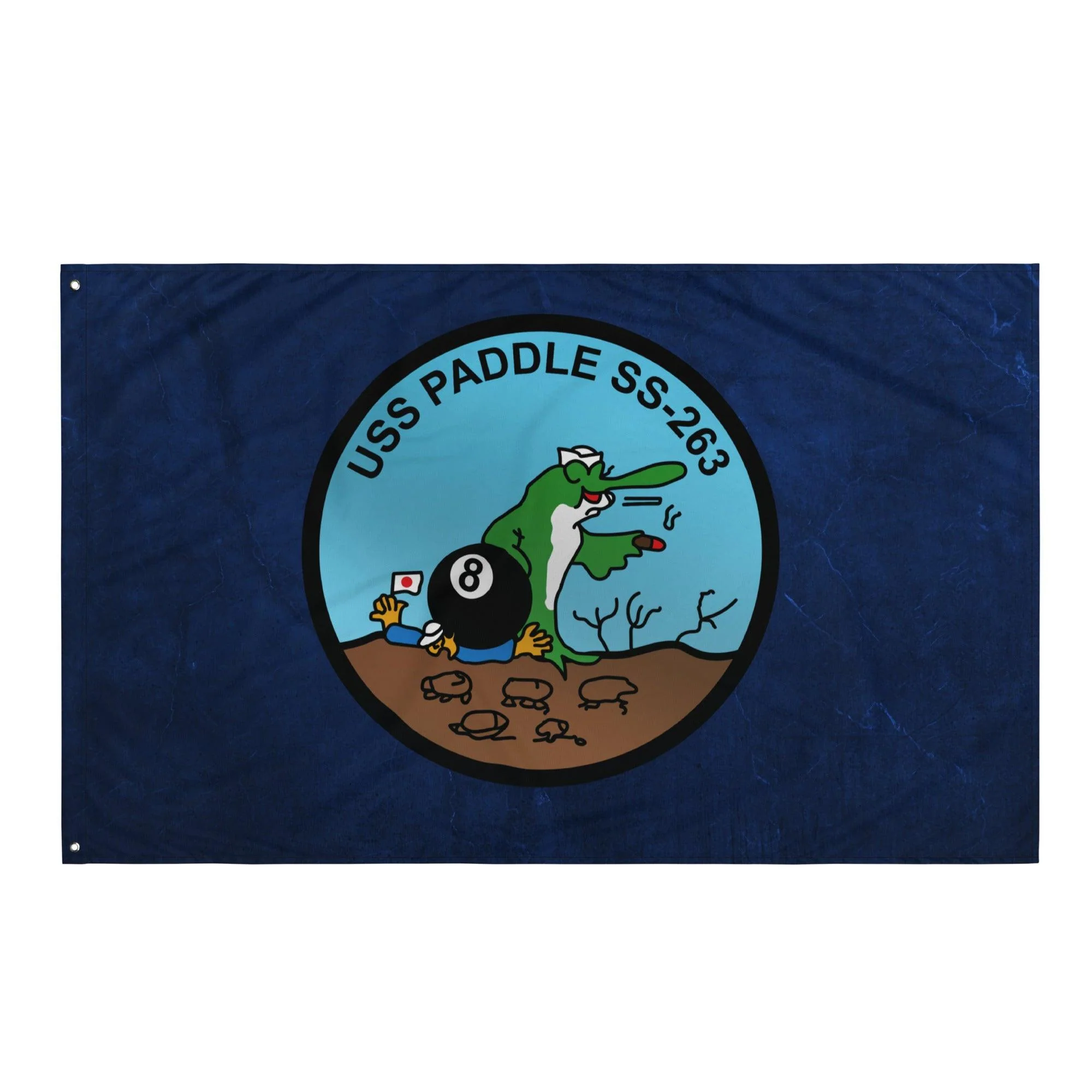 USS Paddle (SS-263) Gato-class Submarine Flag - Image 4