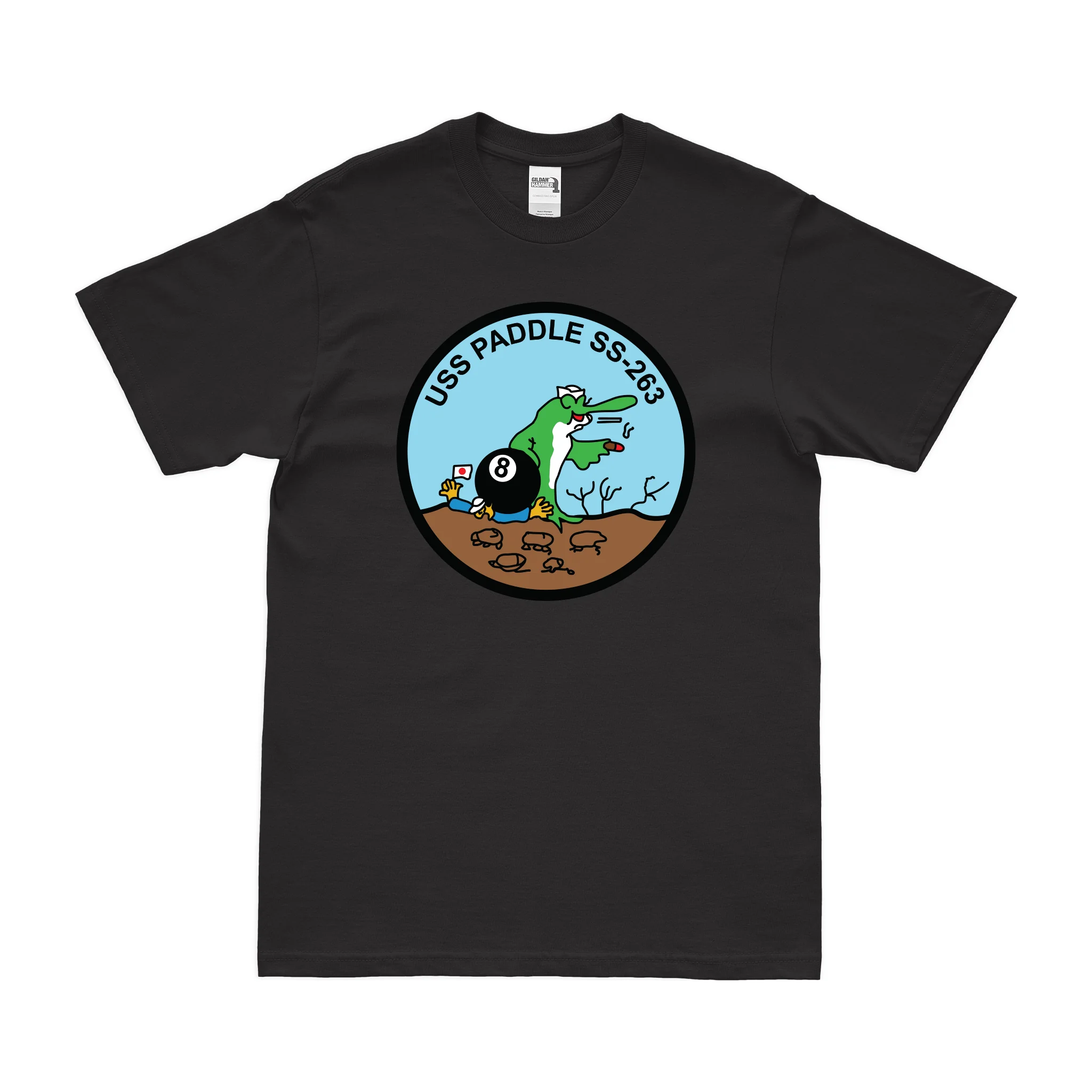 USS Paddle (SS-263) Gato-class Submarine T-Shirt
