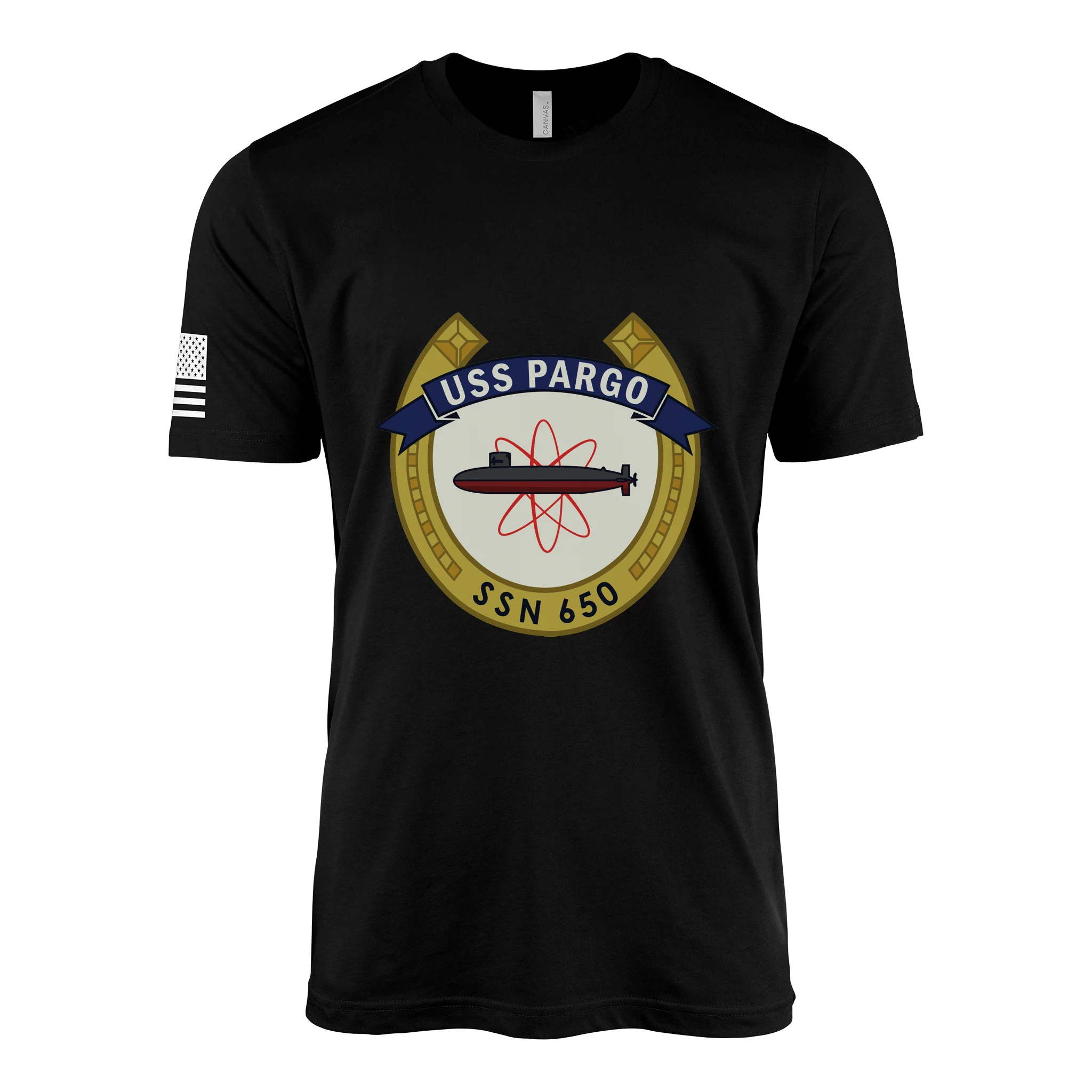 USS Pargo (SSN-650) Submarine T-Shirt - Image 3