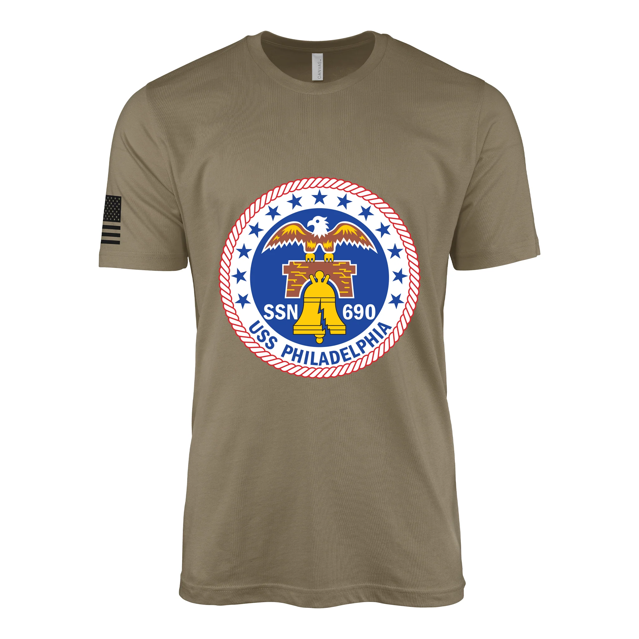 USS Philadelphia (SSN-690) Submarine T-Shirt