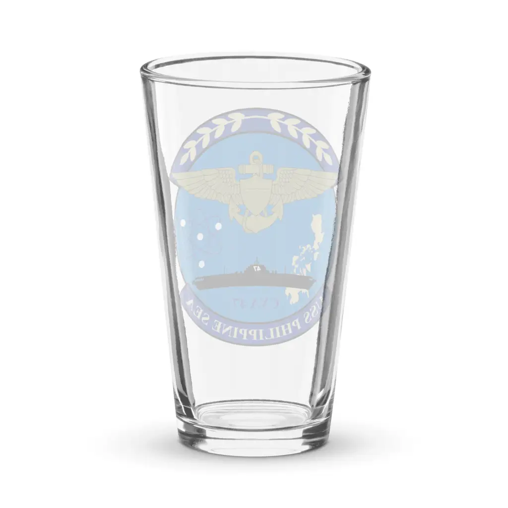 USS Philippine Sea (CVA-47) Beer Pint Glass - Image 2
