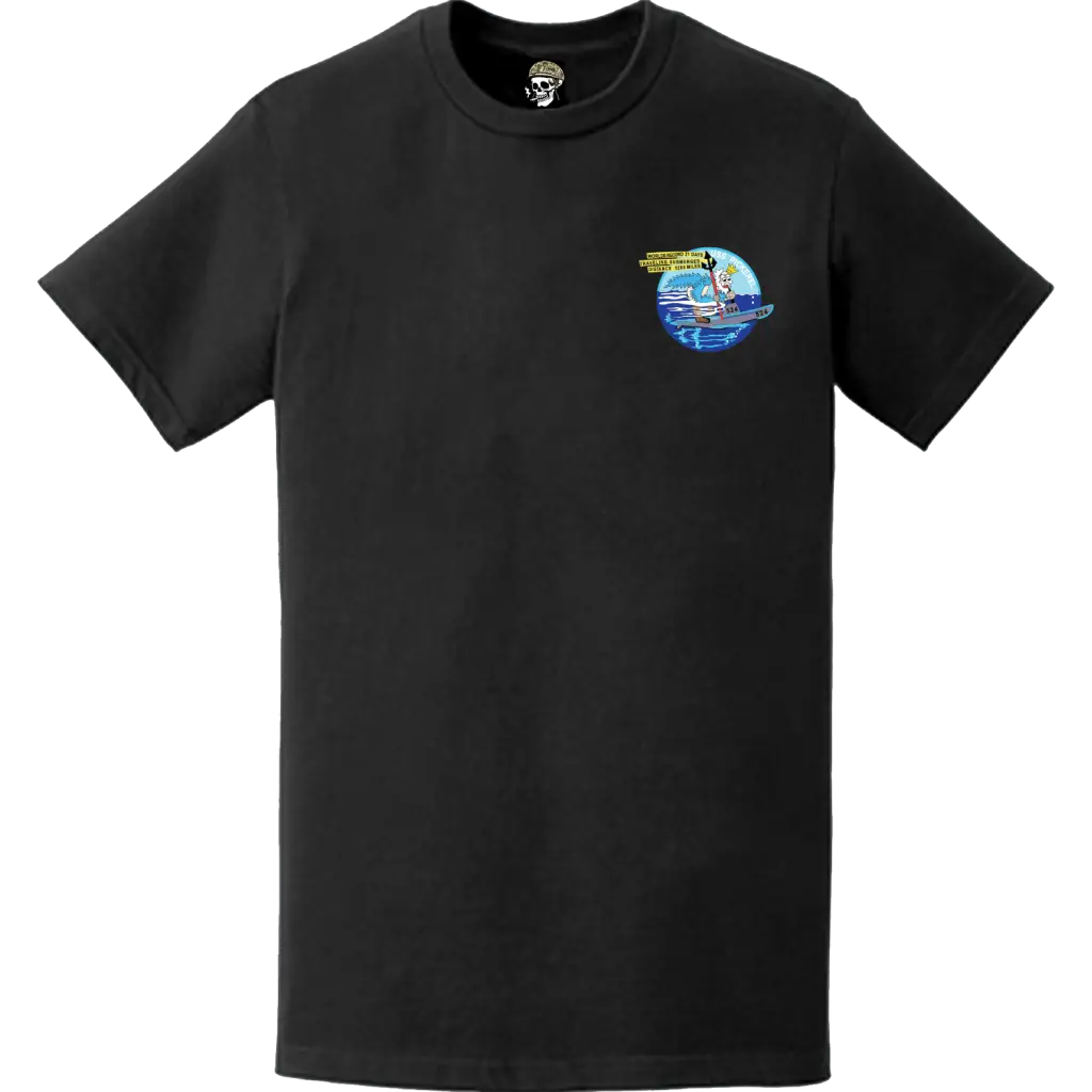 USS Pickerel (SS-524) Submarine Left Chest Logo Emblem T-Shirt