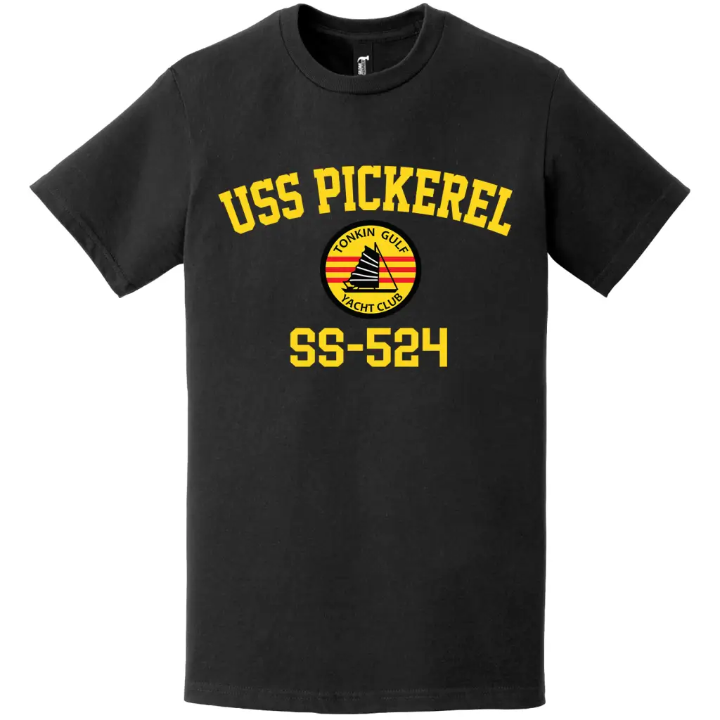 USS Pickerel (SS-524) Tonkin Gulf Yacht Club T-Shirt