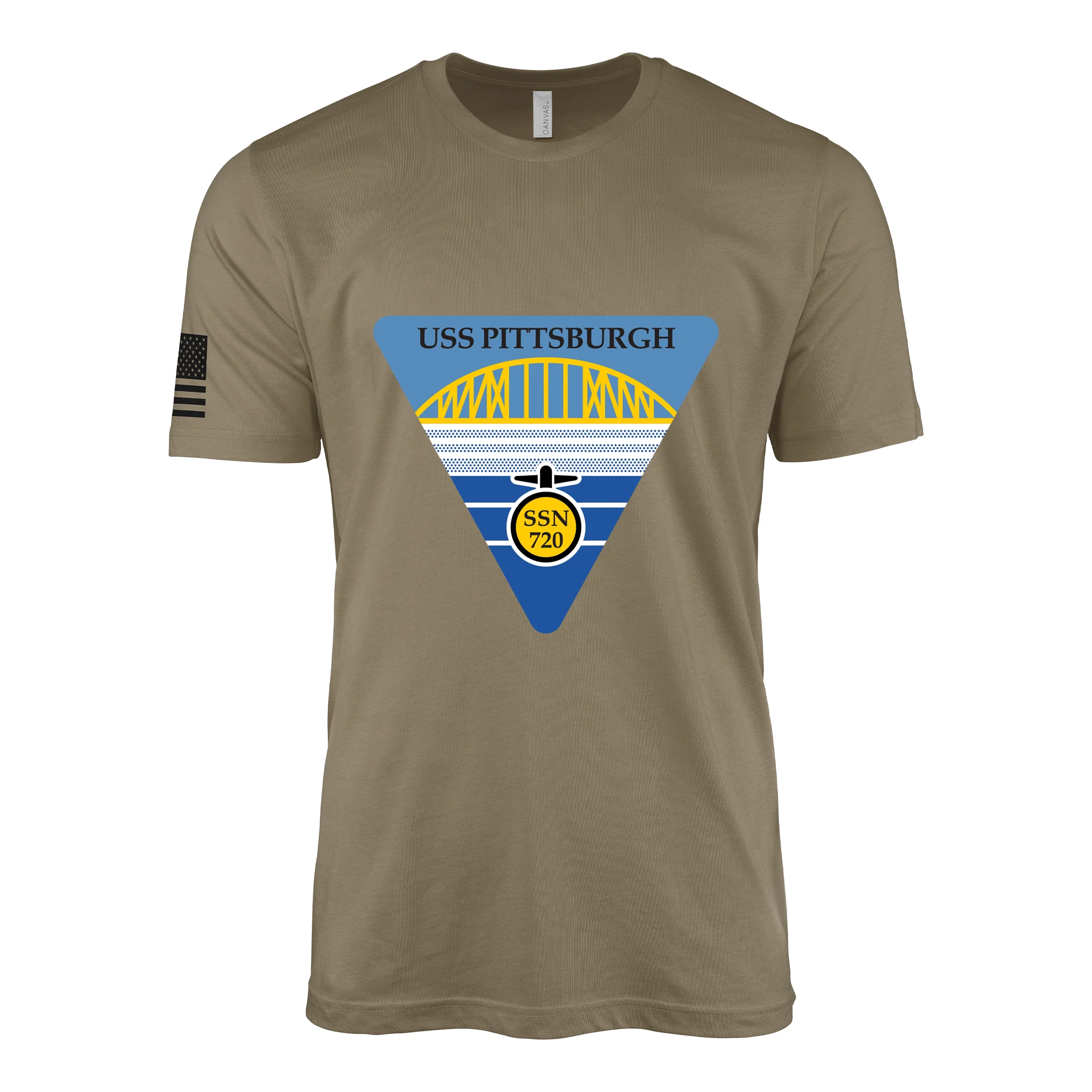 USS Pittsburgh (SSN-780) Submarine T-Shirt