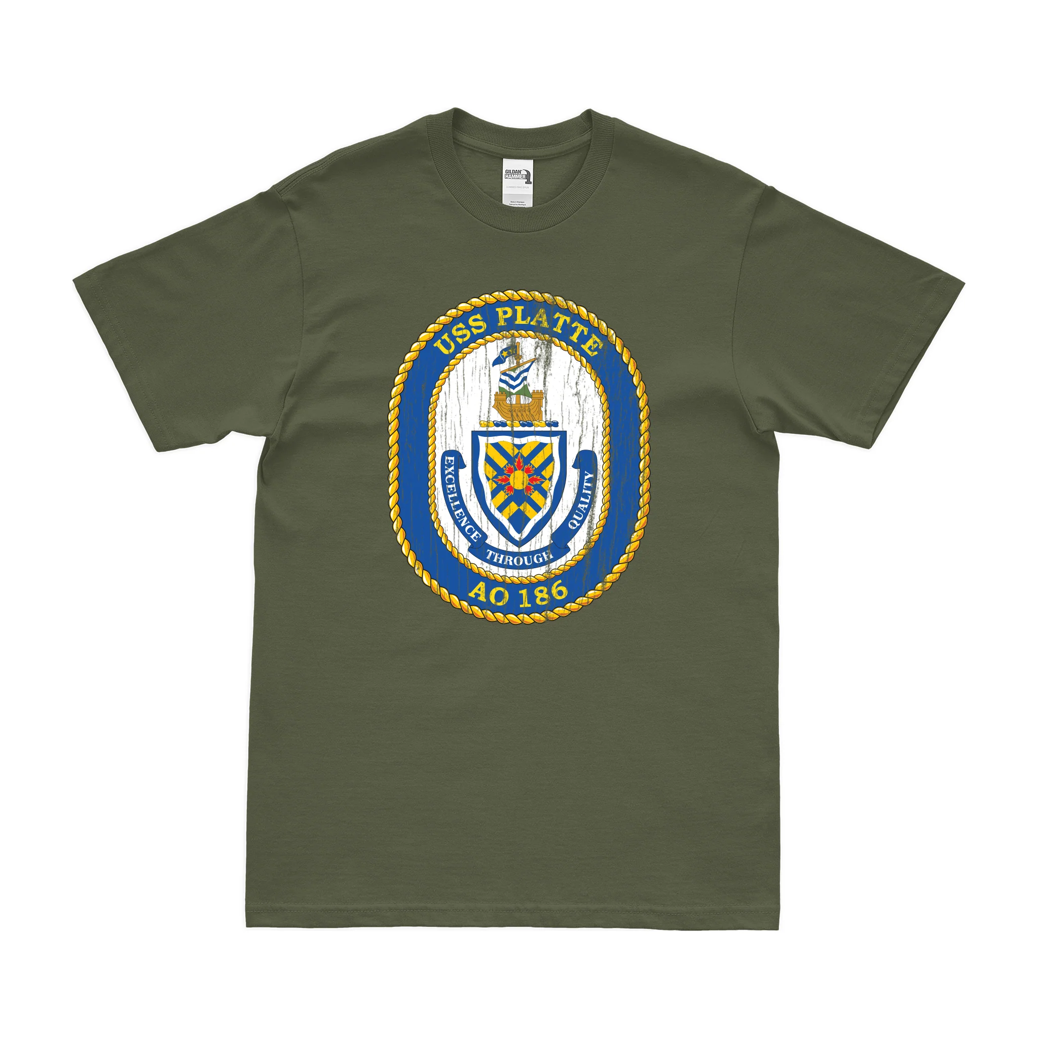 USS Platte (AO-186) T-Shirt - Image 4