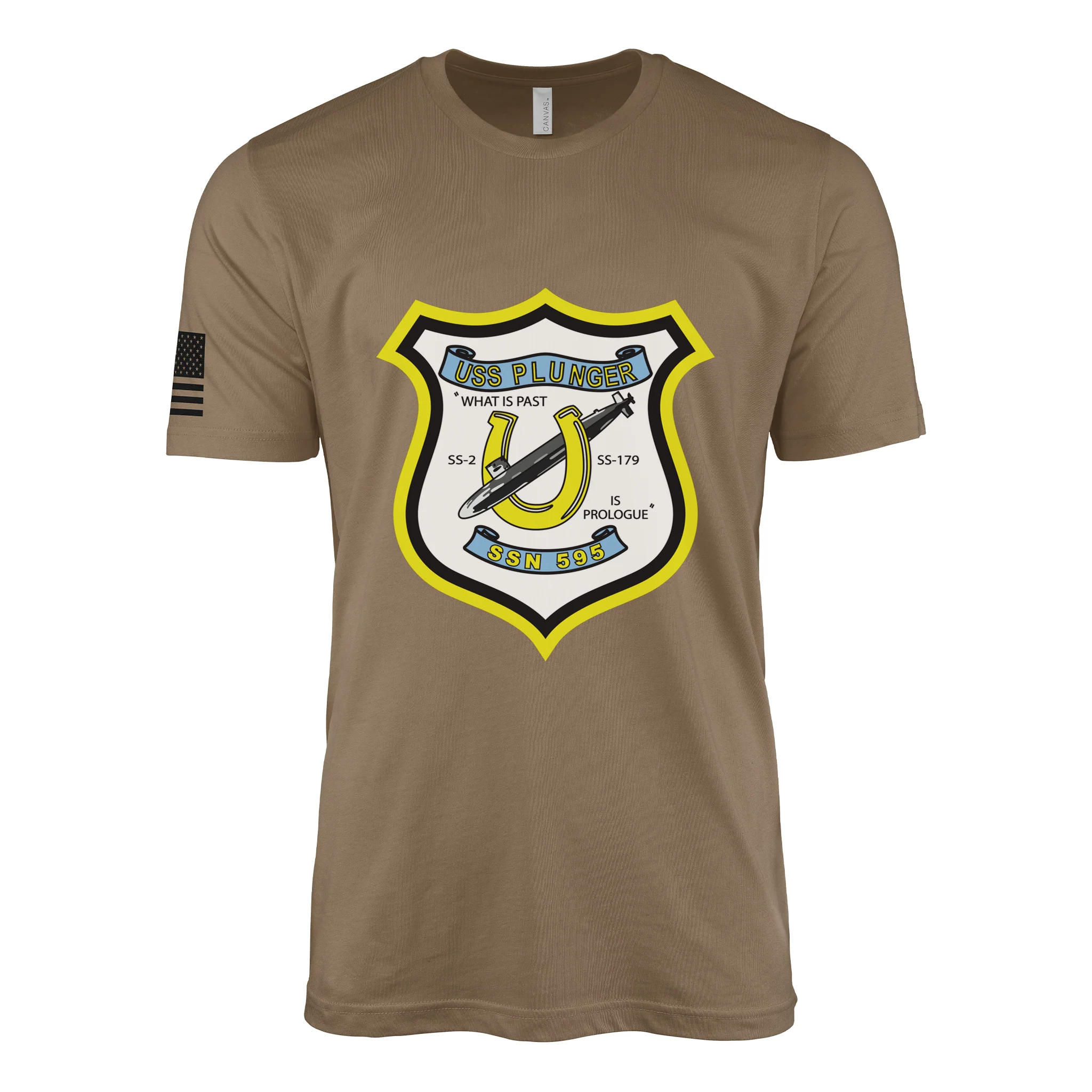 USS Plunger (SSN-595) Submarine T-Shirt - Image 2
