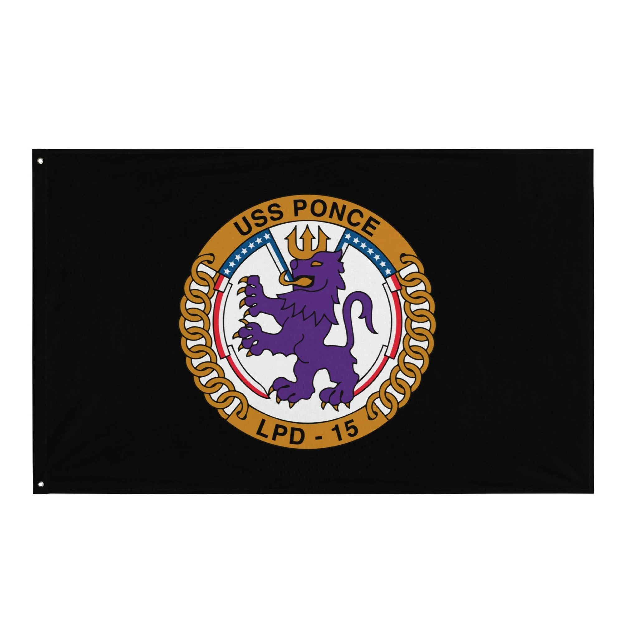 USS Ponce (LPD-15) Black Wall Flag
