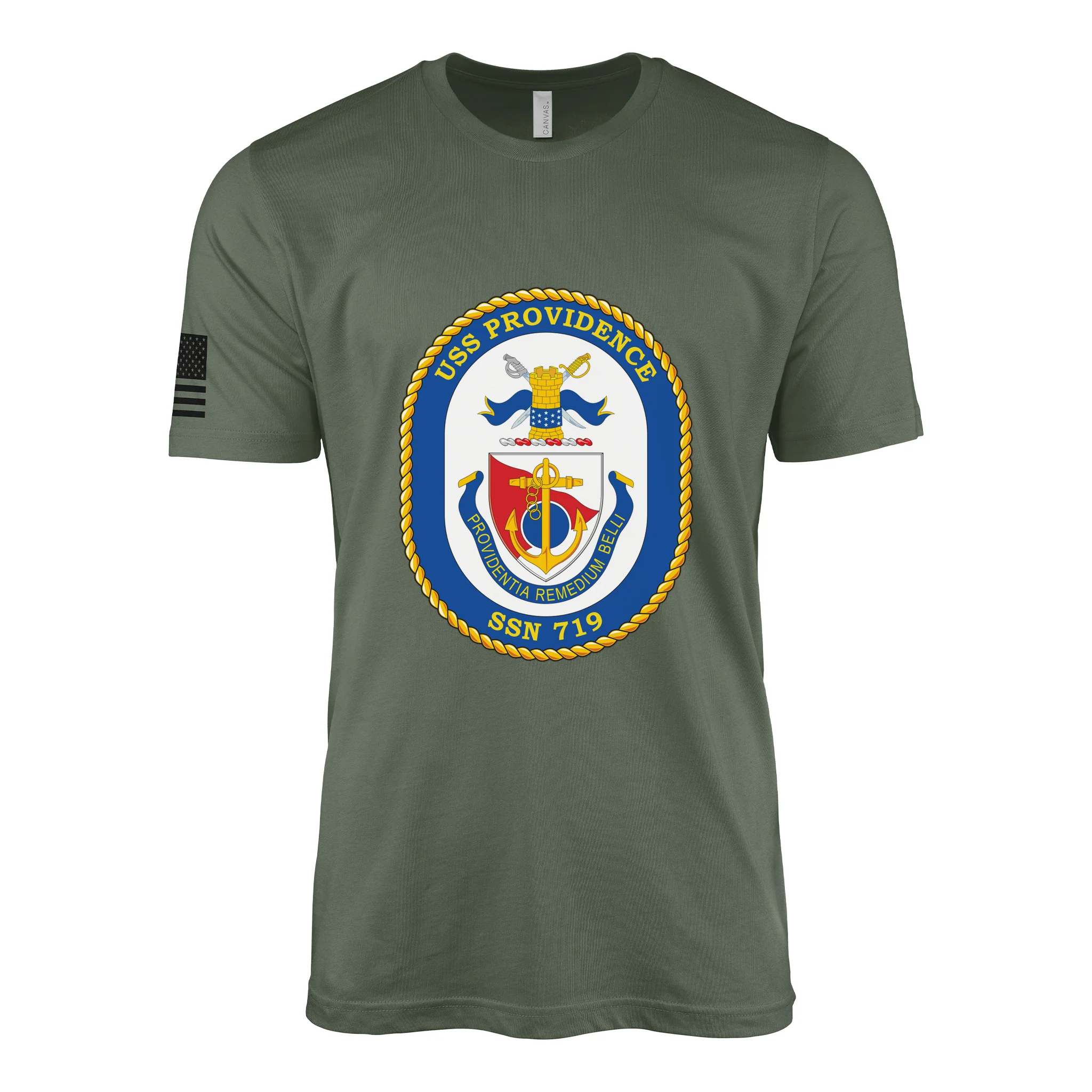USS Providence (SSN-719) Submarine T-Shirt - Image 4