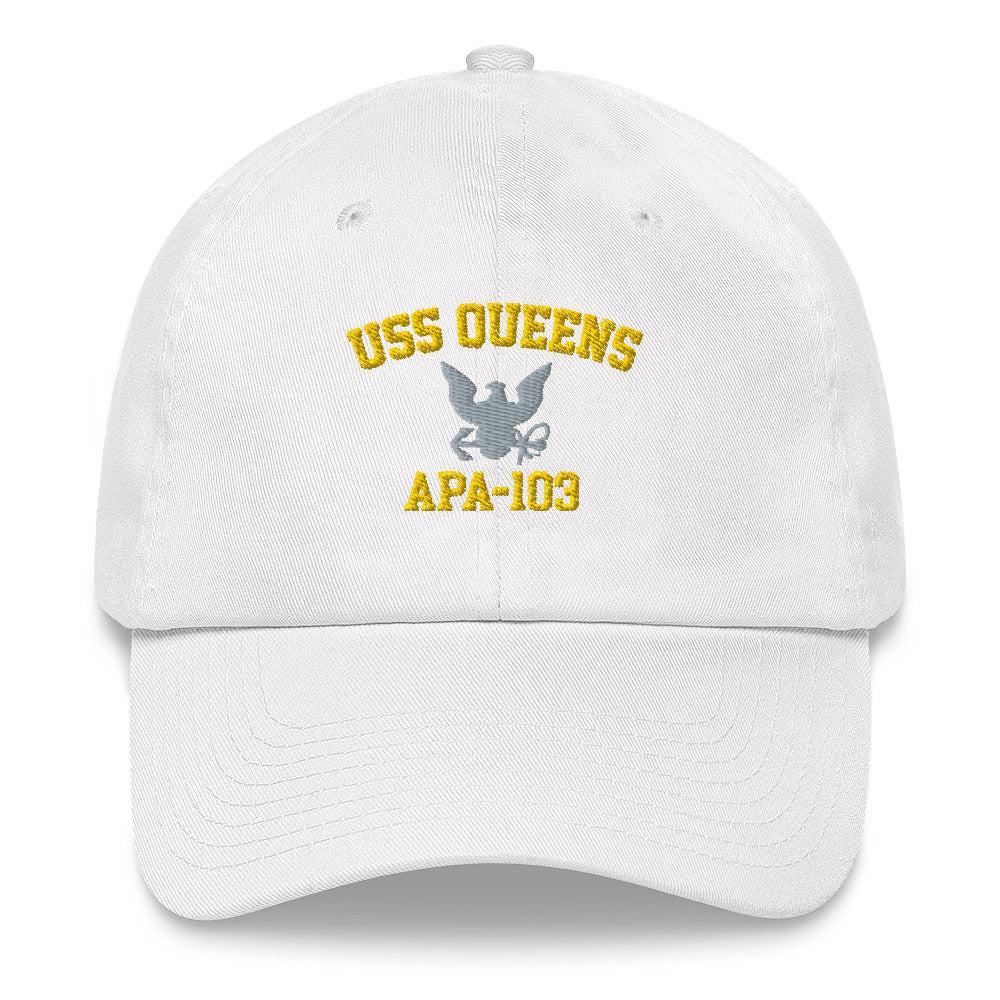 USS Queens (APA-103) Embroidered Dad Hat - Image 12