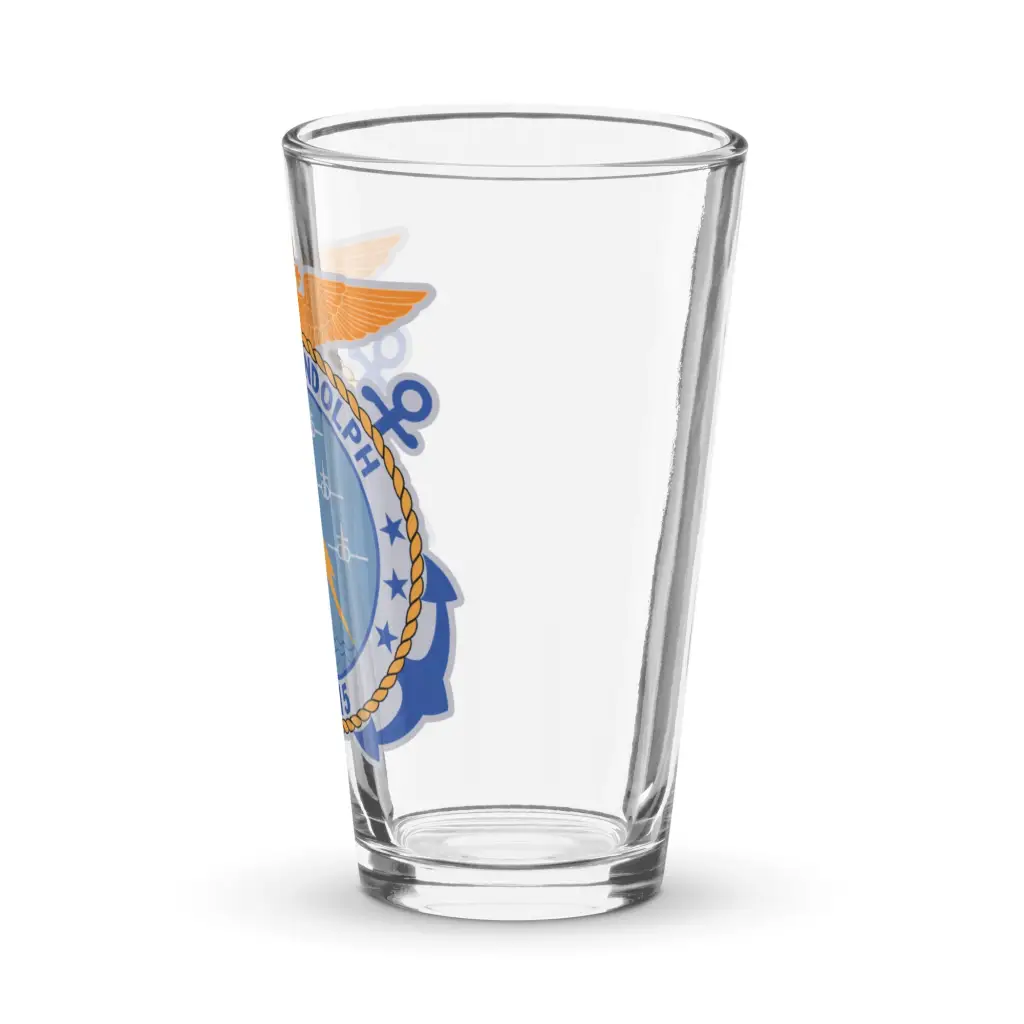 USS Randolph (CV-15) Beer Pint Glass - Image 4