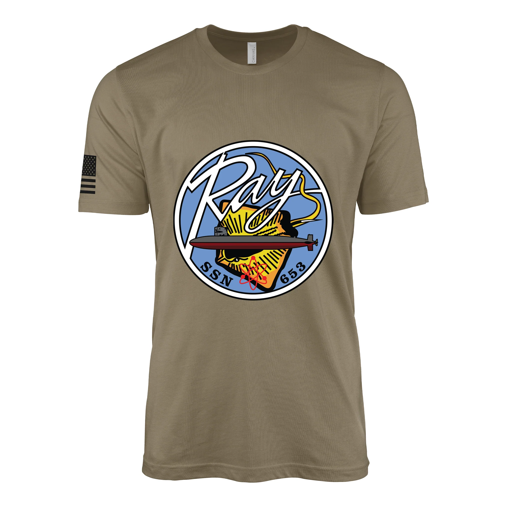 USS Ray (SSN-653) Submarine T-Shirt