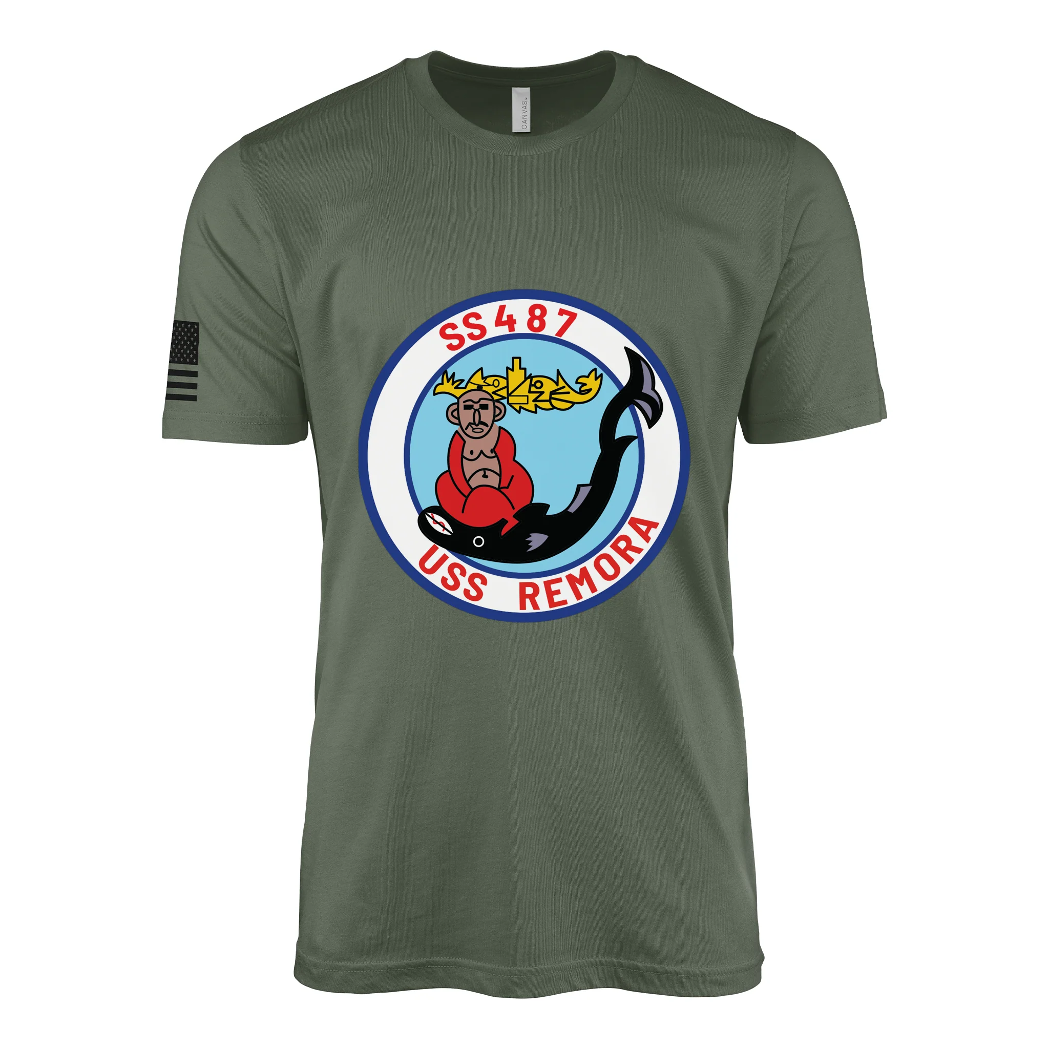 USS Remora (SS-487) Submarine T-Shirt - Image 3