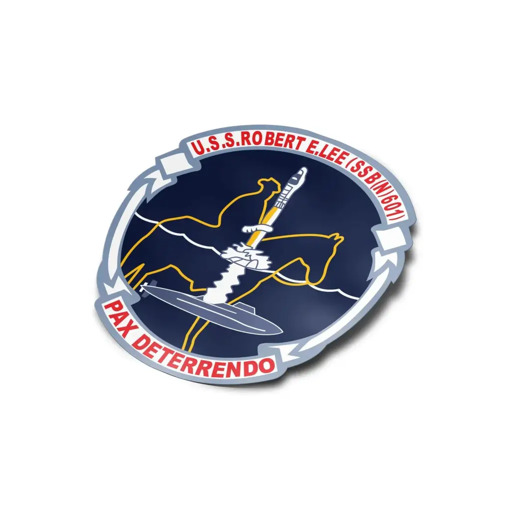 USS Robert E. Lee (SSBN-601) Die-Cut Vinyl Sticker Decal