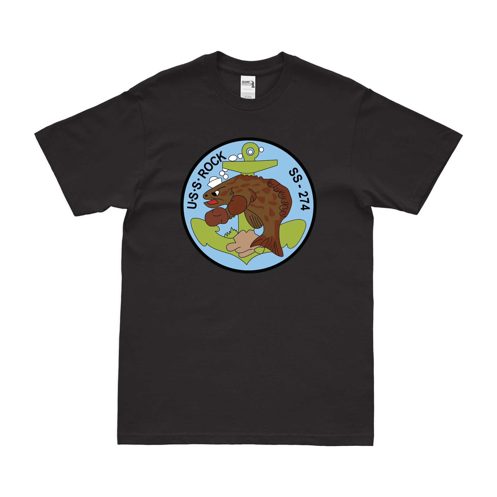 USS Rock (SS-274) Gato-class Submarine T-Shirt