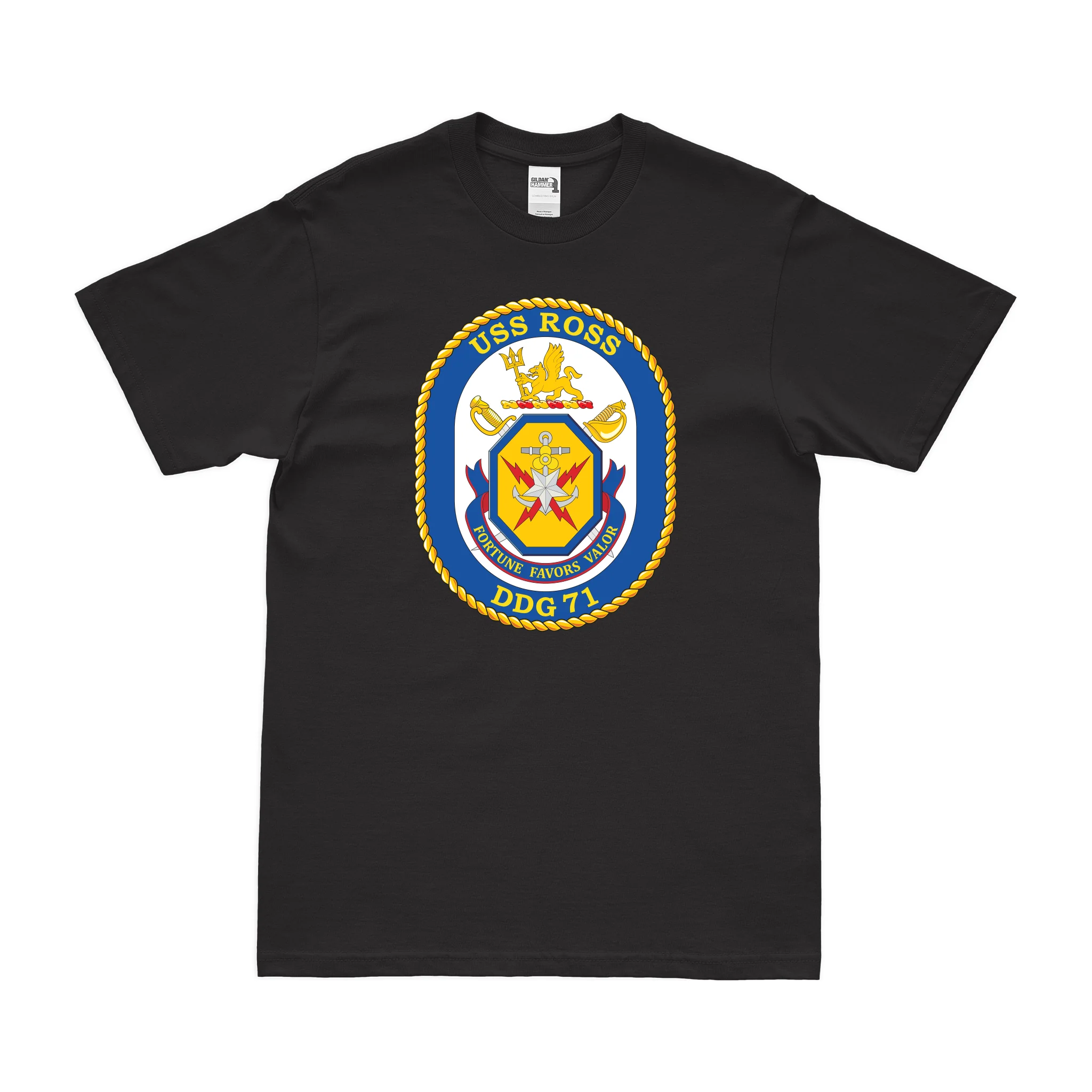 USS Ross (DDG-71) Logo Emblem T-Shirt