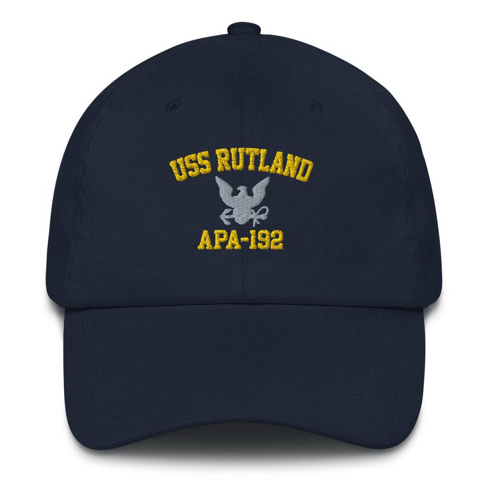 USS Rutland (APA-192) Embroidered Dad Hat - Image 4