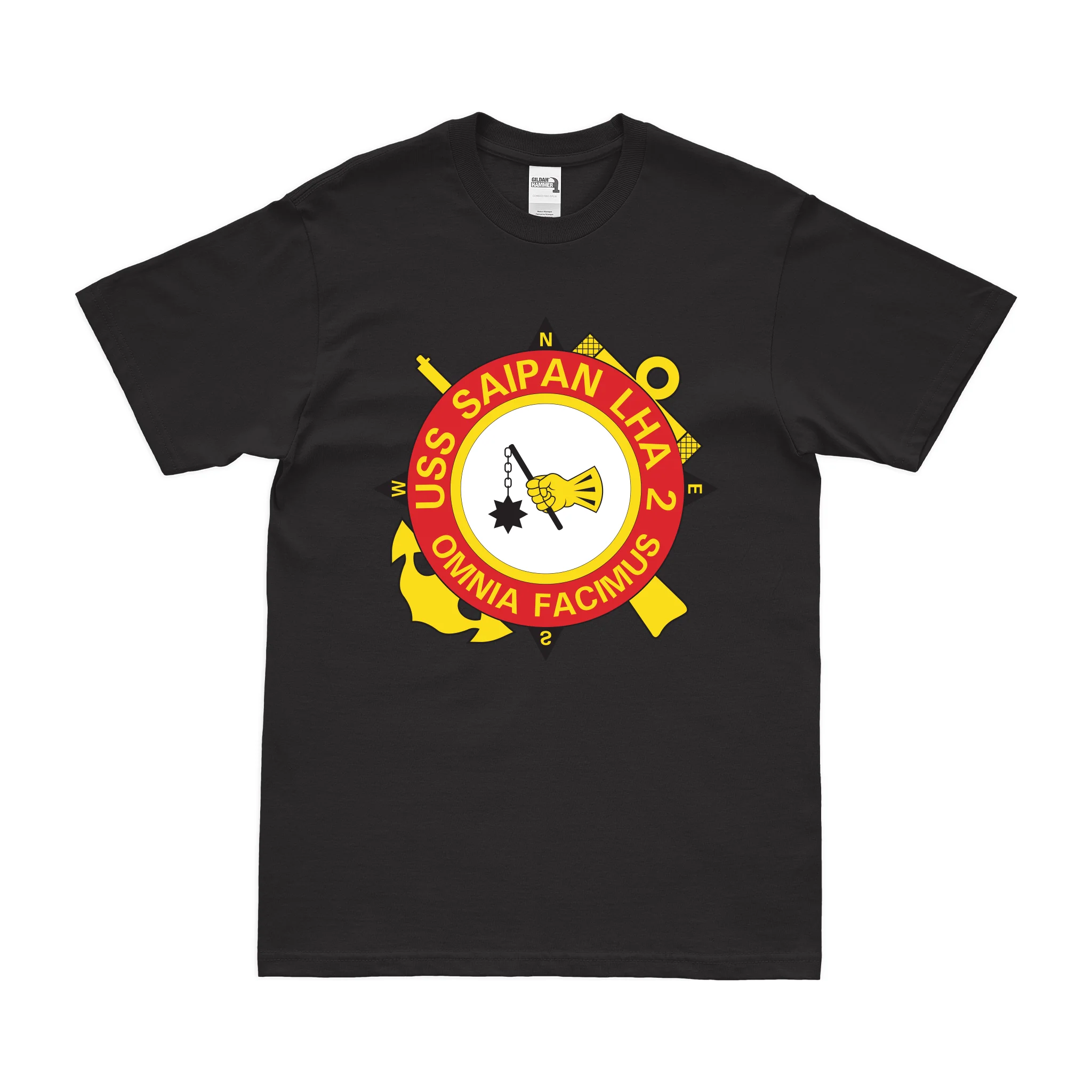 USS Saipan (LHA-2) Emblem T-Shirt