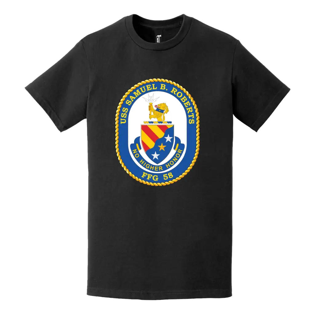 USS Samuel B. Roberts (FFG-58) Logo Emblem T-Shirt