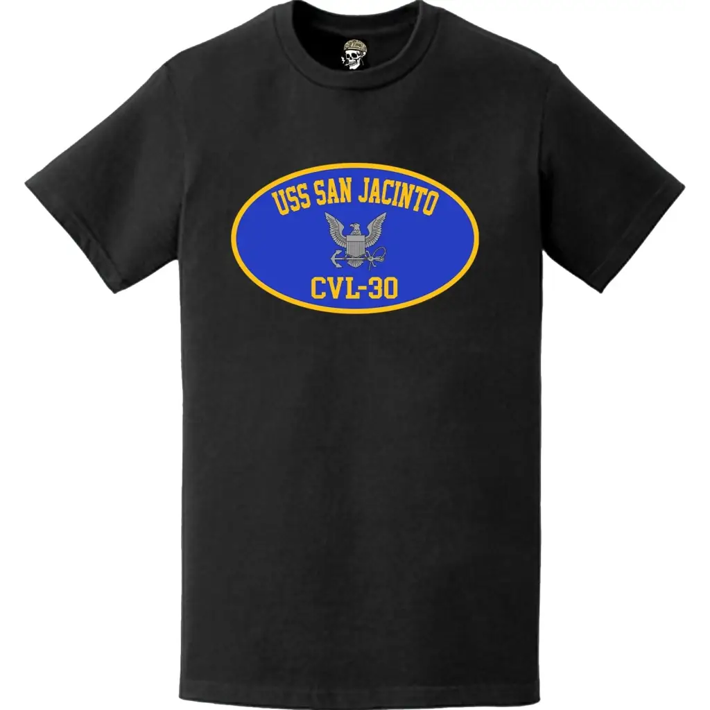 USS San Jacinto (CVL-30) Aircraft Carrier T-Shirt